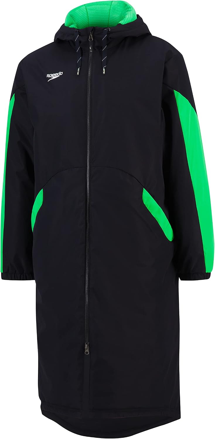 Detalle de Speedo Unisex Parka with Fleece Lining and Water-Resistant Shell