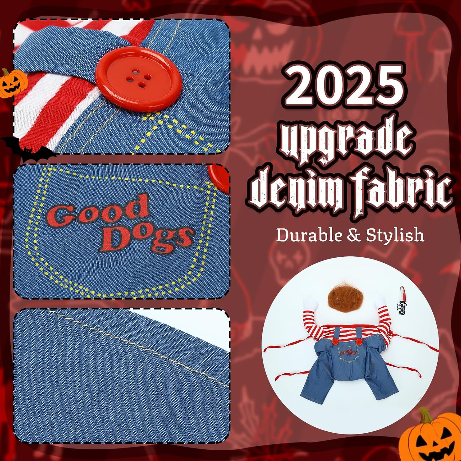 Detalle de T2Y Dog Costume, Denim