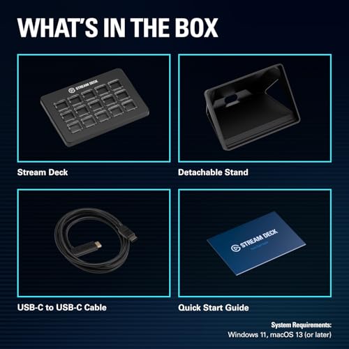 Thumbnail 9 de Elgato Stream Deck Scissor Keys Workflow Controller