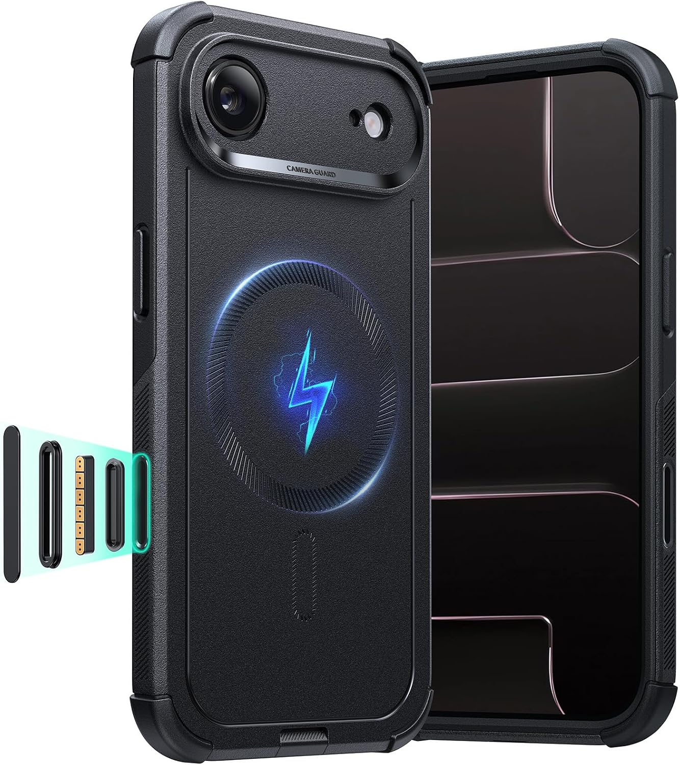 Detalle de ESR iPhone 17 Air Case 7X drop protection