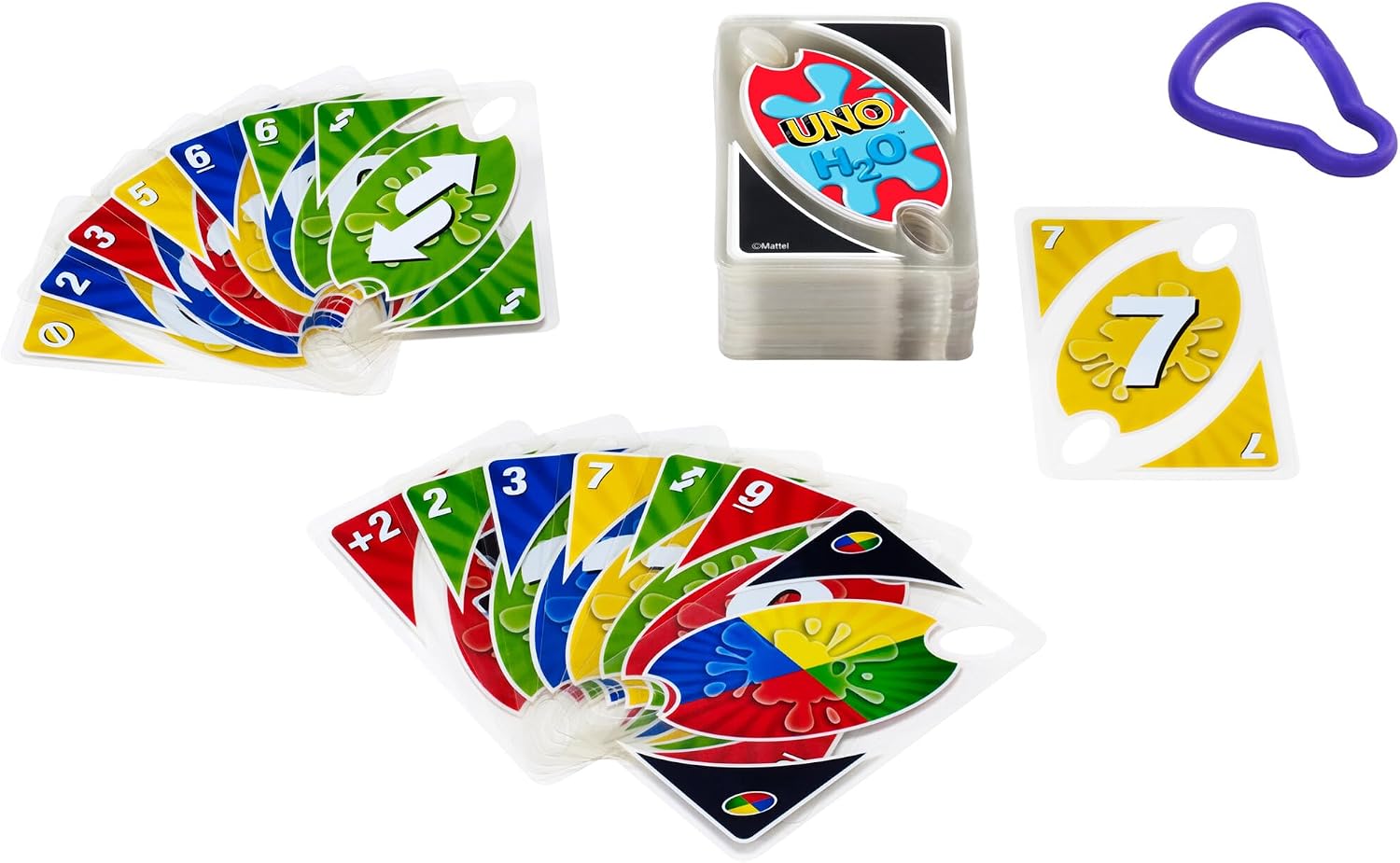 Thumbnail 6 de Mattel Games UNO H2O to Go: Water‑Resistant UNO for Travel and Outdoors