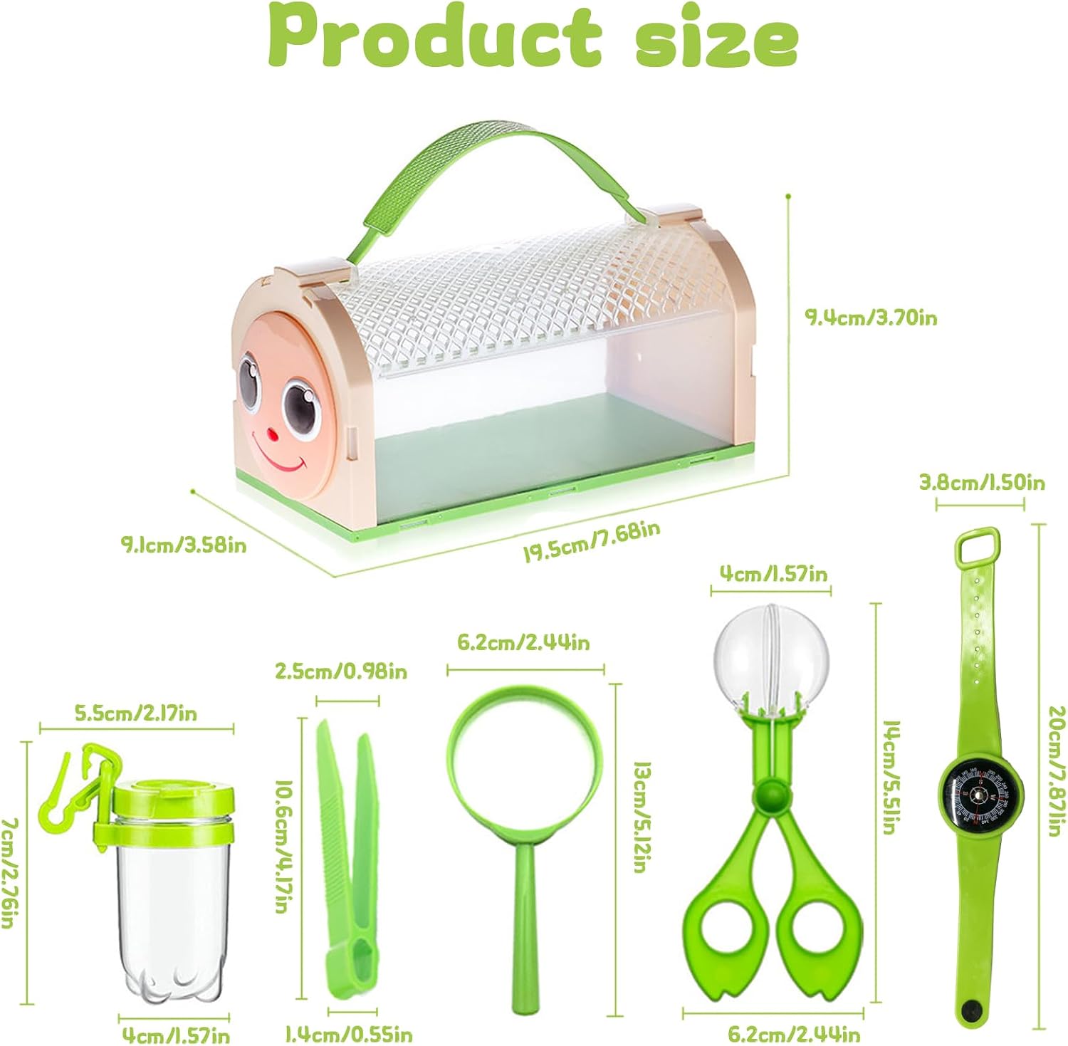 Detalle de Bug Hunting Kits for Children — 11 Pcs Outdoor Explorer Kit for 3–8 Year Olds