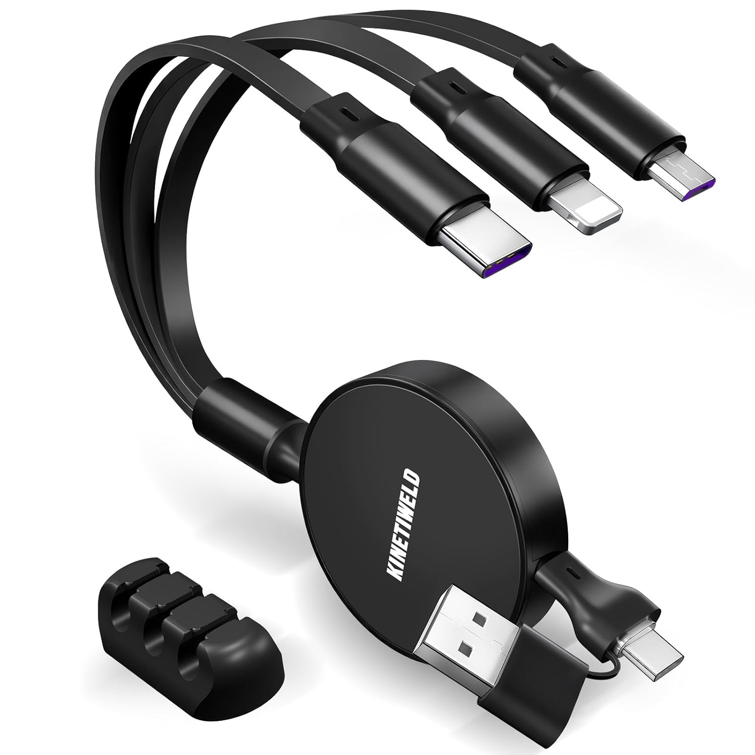 Detalle de KINETIWELD 6-in-1 Multi Charger Cable 66W