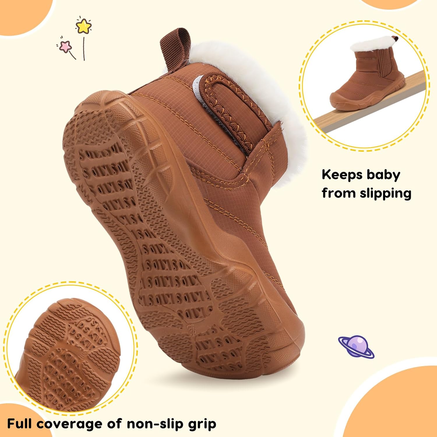 Thumbnail 5 de Scurtain Toddler Winter Boots with Polyester Upper