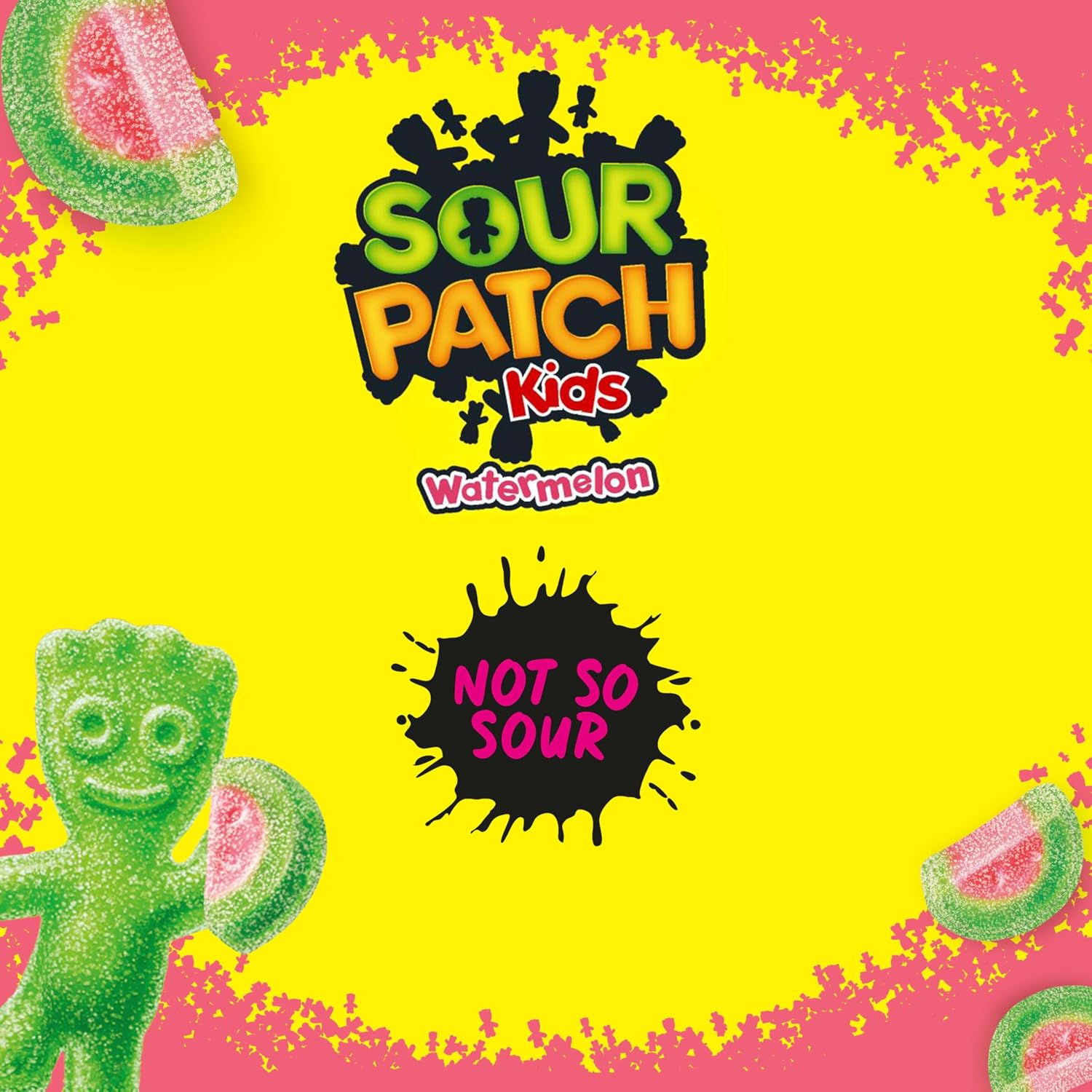 Detalle 2 de SOUR PATCH KIDS Watermelon Soft & Chewy Gummy Candy, 1.8 lb Family Size