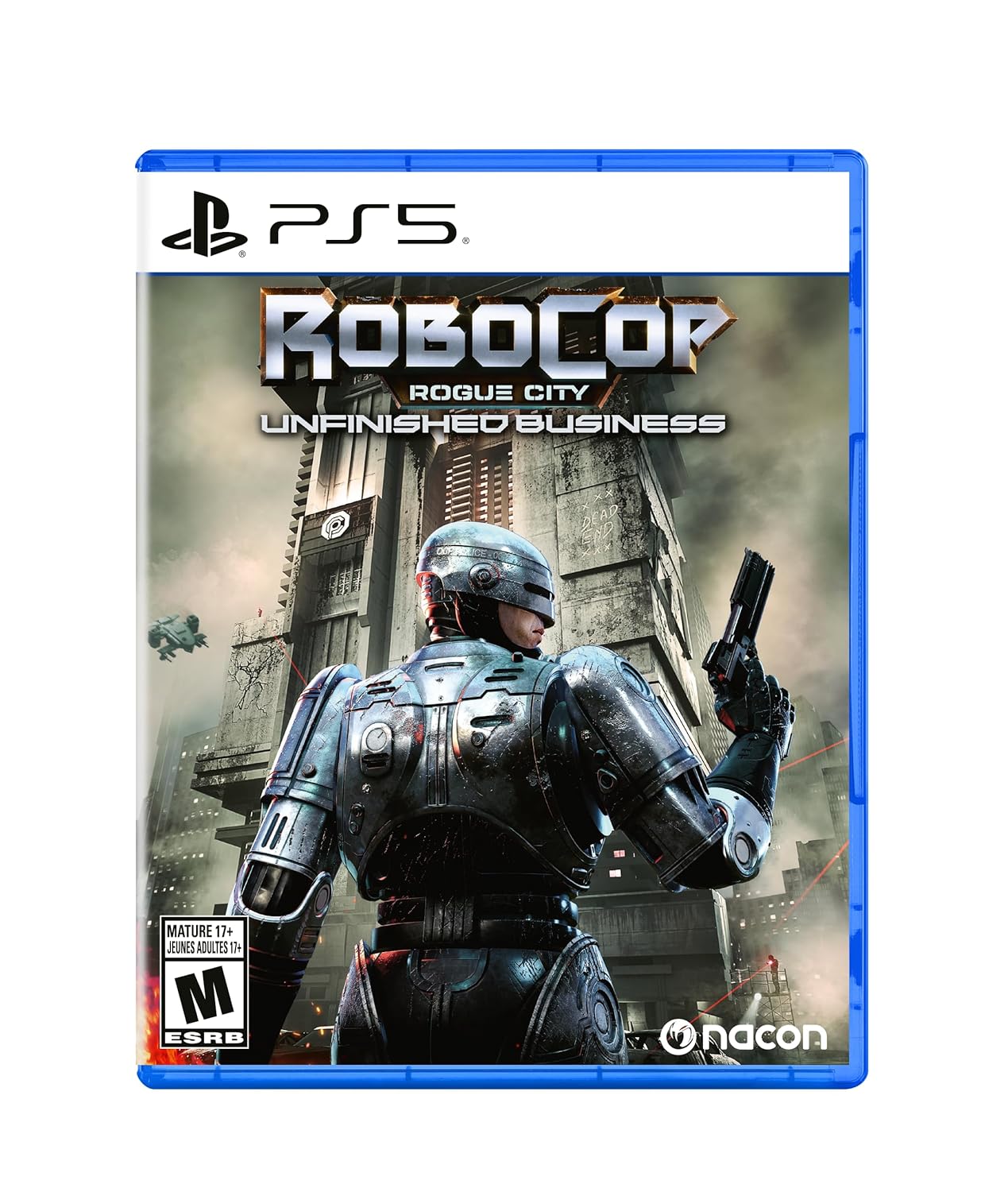 Detalle de RoboCop Rogue City Unfinished Business PS5