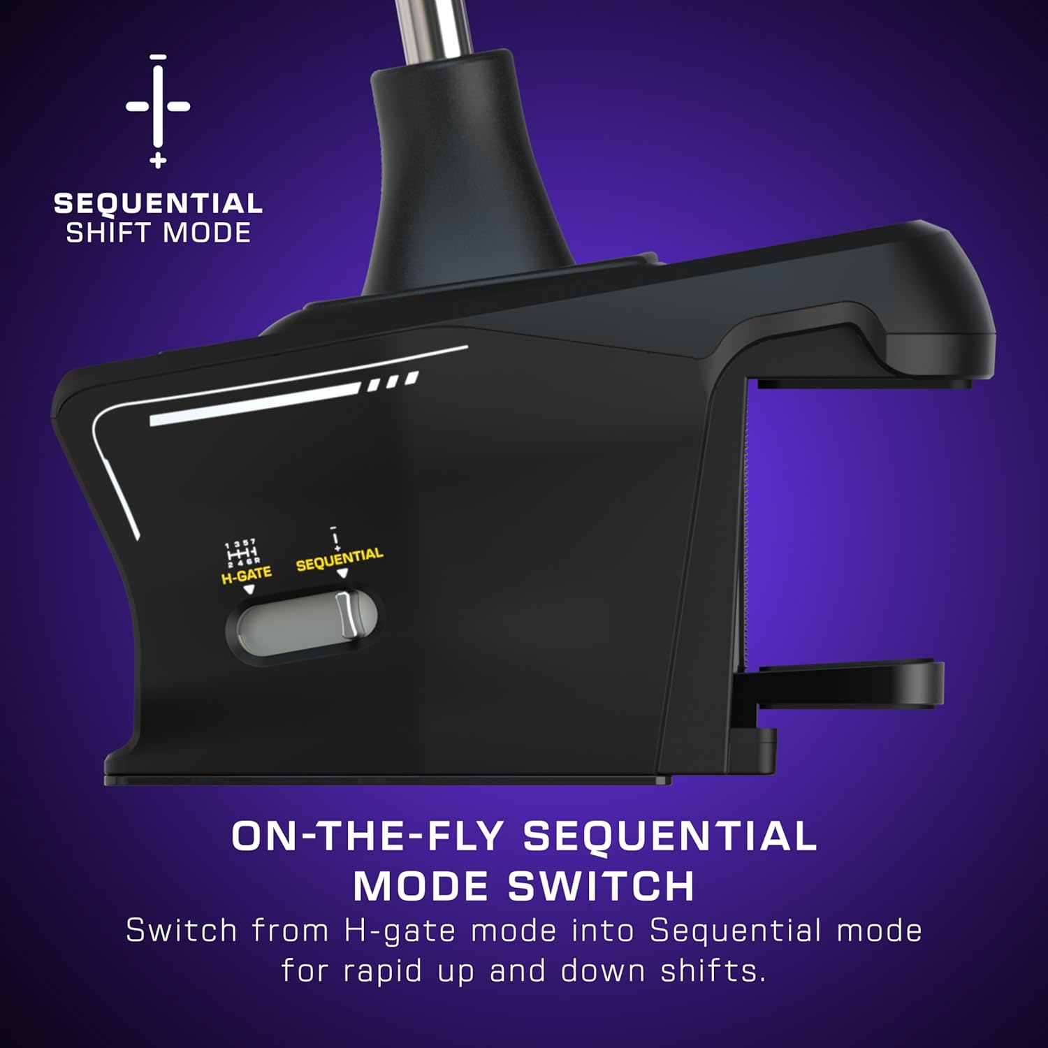 Thumbnail 2 de Turtle Beach VelocityOne Multi-Shift: 7-Gang SIM-Racing-Gangschaltung & Handbremse für PC und Xbox