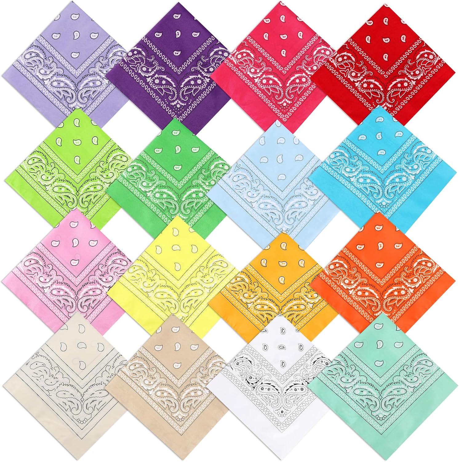 Thumbnail 6 de CECIAOAIME Bandanas, 22 x 22 Inches