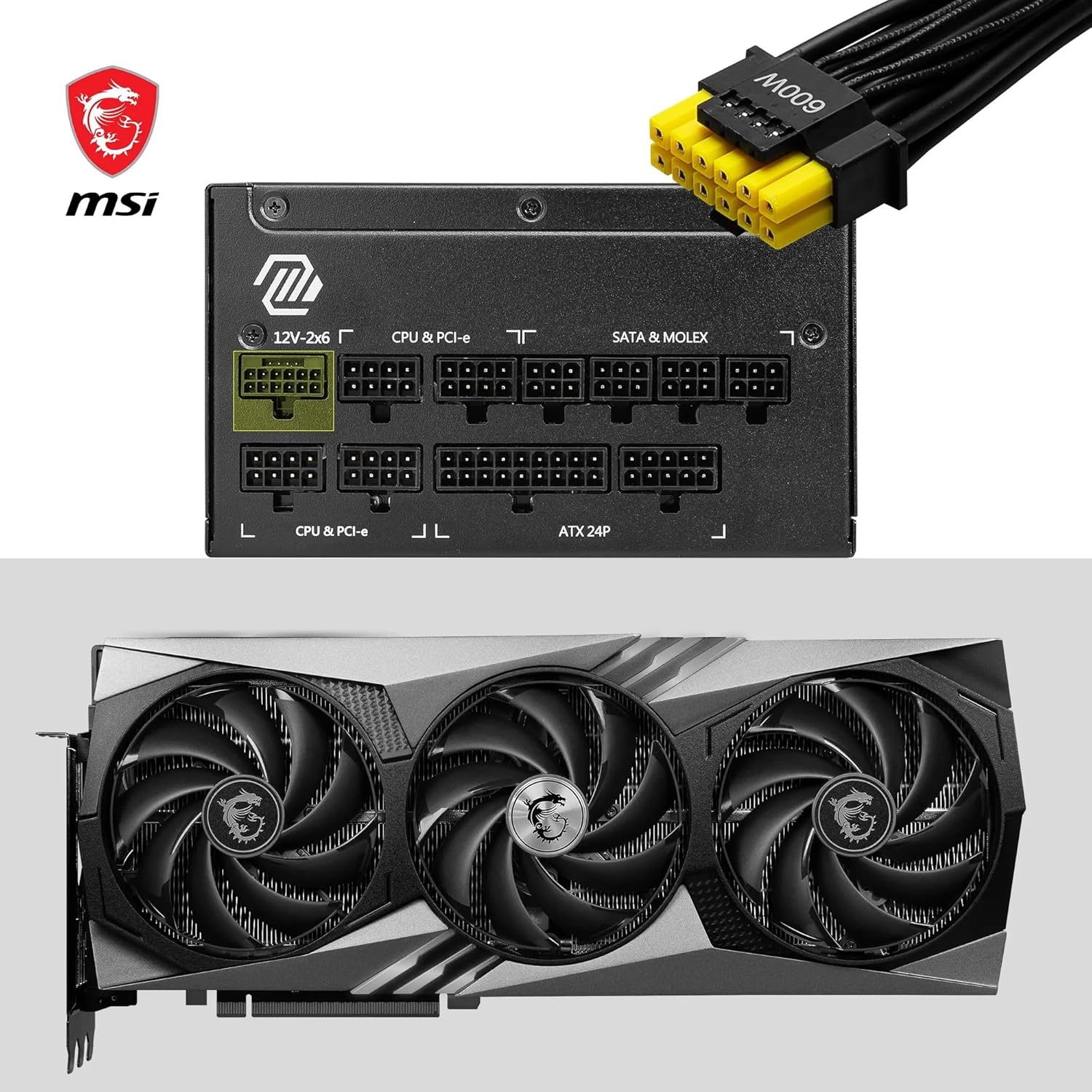 Detalle de MSI MAG A1000GL 1000W 80 Plus Gold