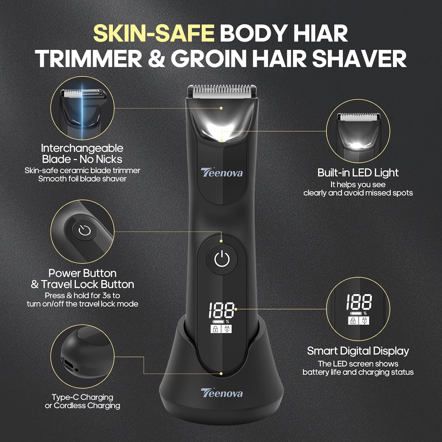 Thumbnail 1 de TEENOVA Body Groomer, 3-in-1