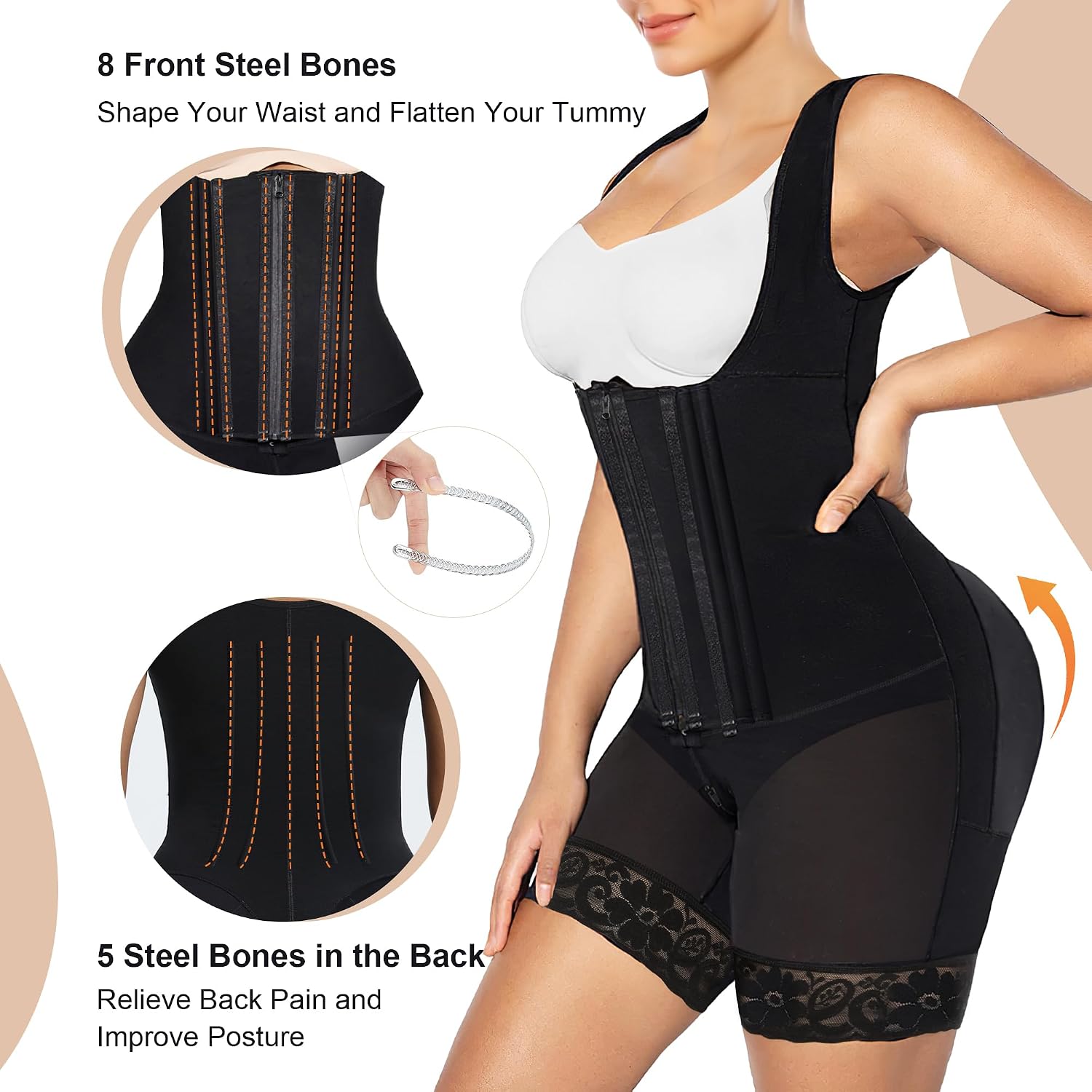Thumbnail 3 de SHAPERX Fajas Colombianas Shapewear