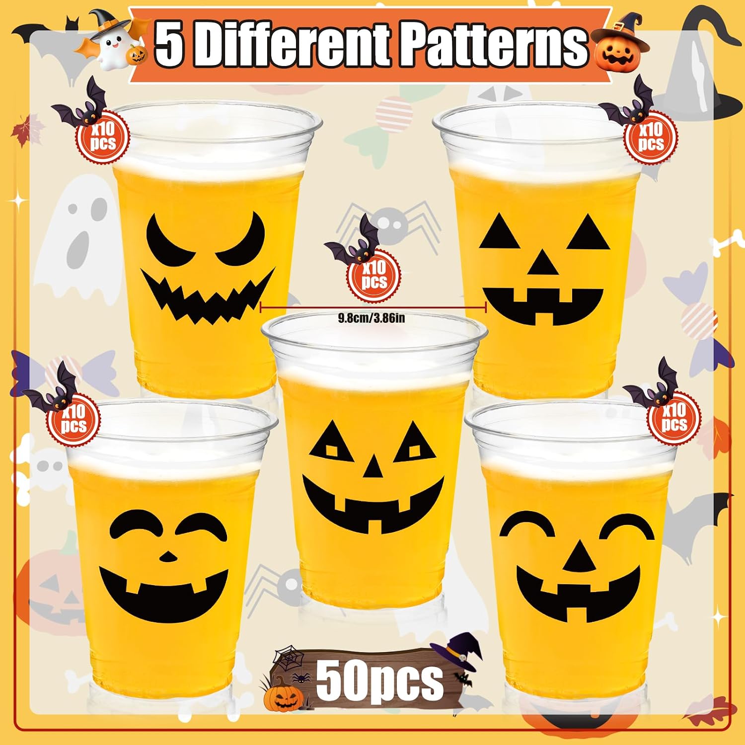 Thumbnail 3 de Halloween Party Cups, 12 oz