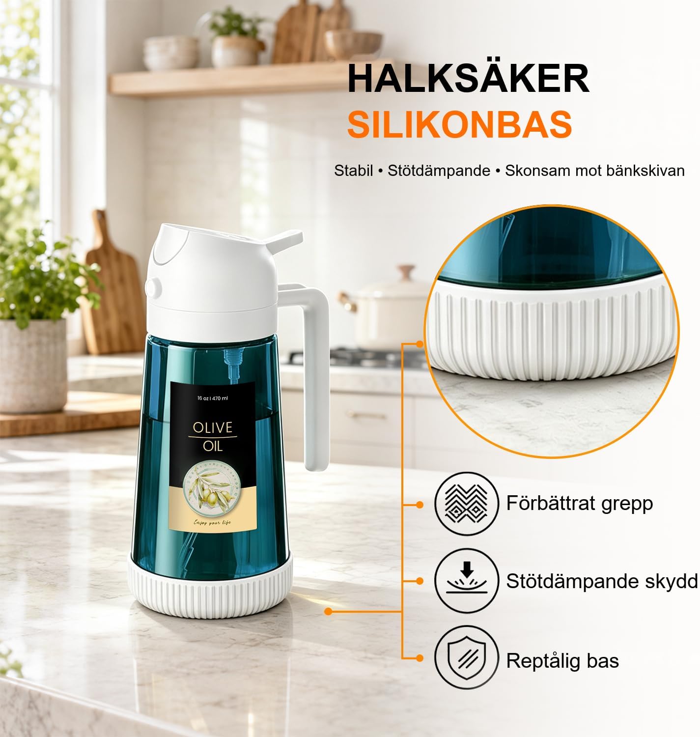 Detalle 2 de TrendPlain Olive Oil Sprayer 16 oz