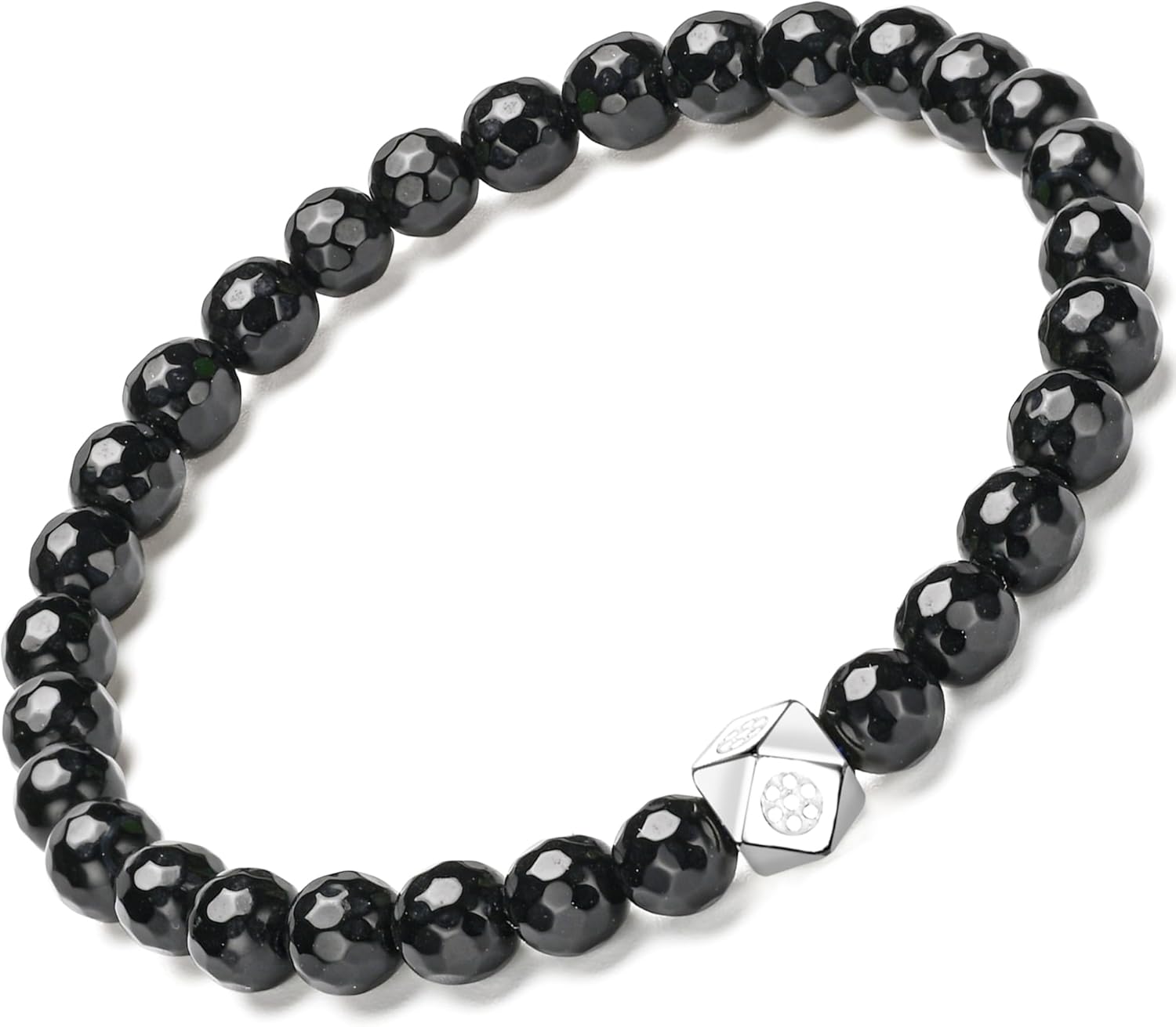 Thumbnail 6 de Apocalyptic-K Ladies 925 Sterling Silver Stone Bracelet
