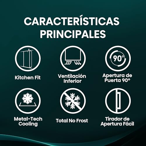 Detalle de Hisense FT3K310SAIE1: Congelador de una puerta Total No Frost con Kitchen Fit y WiFi
