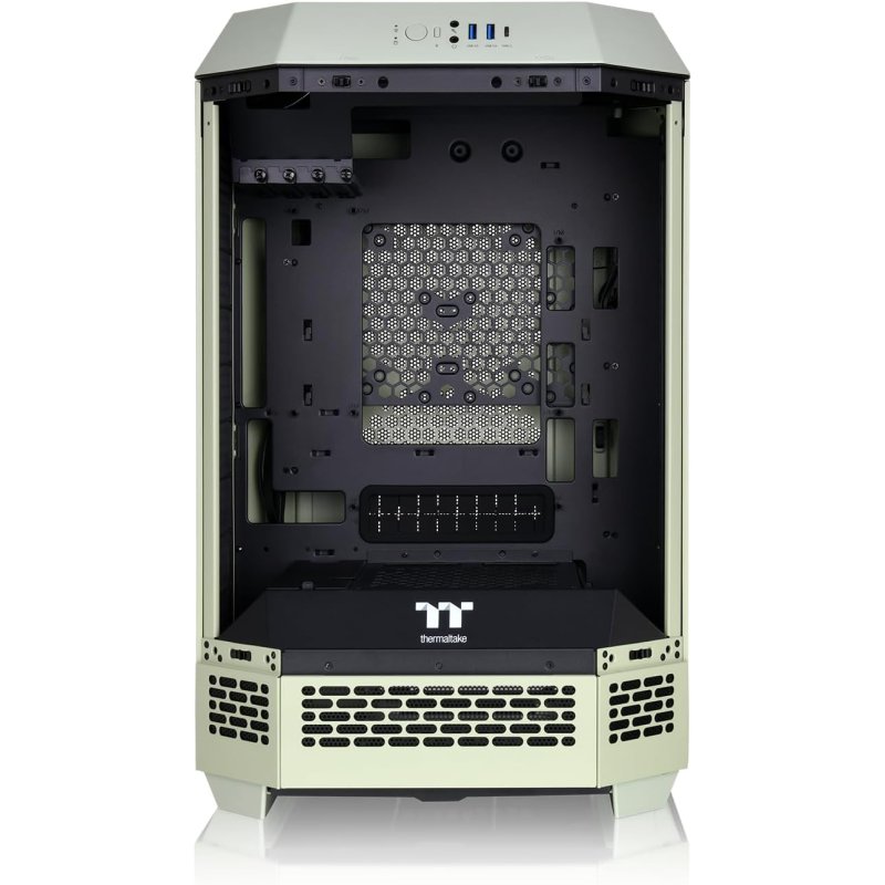 Thumbnail 3 de Thermaltake The Tower 300 Matcha Green micro tower MATX con cristal templado y USB-C