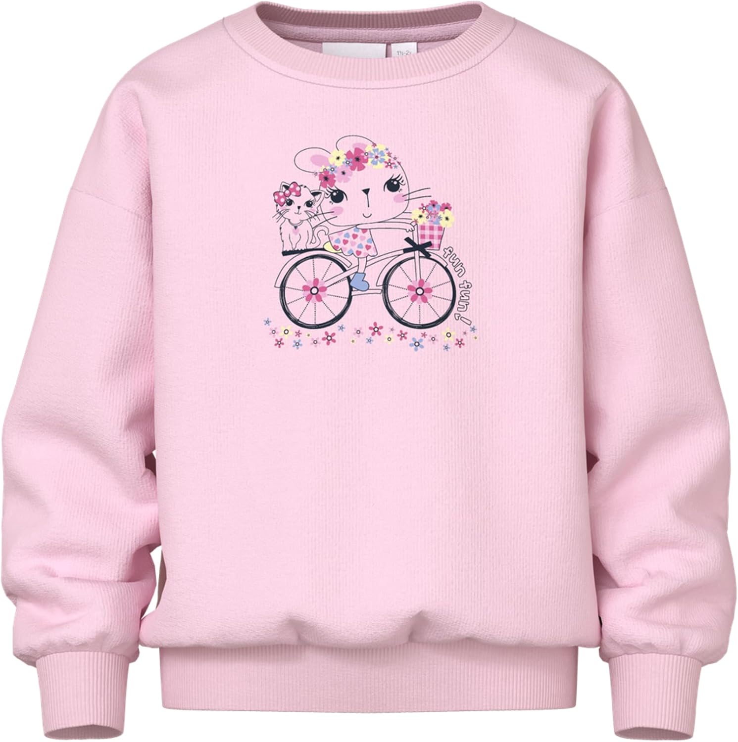 Detalle de Name It Nmfvisus LS RLX Sweat Unb Bambine e Ragazze