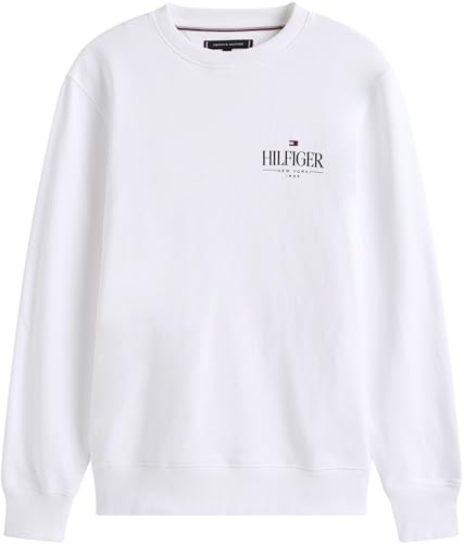 Detalle 2 de Tommy Hilfiger Stacked Regular Fit Sudadera blanco XXL