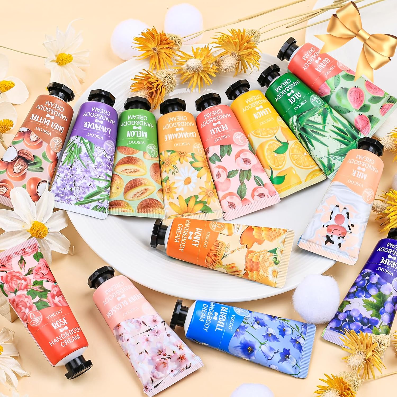 Thumbnail 5 de VISCOO 252-Pack Mini Hand Cream Gift Set (Rose, Lavender & More Scents)