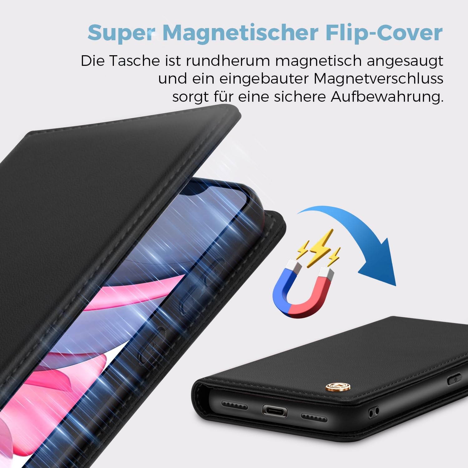 Detalle 2 de Thorhülle Premium Lederhülle für iPhone 11
