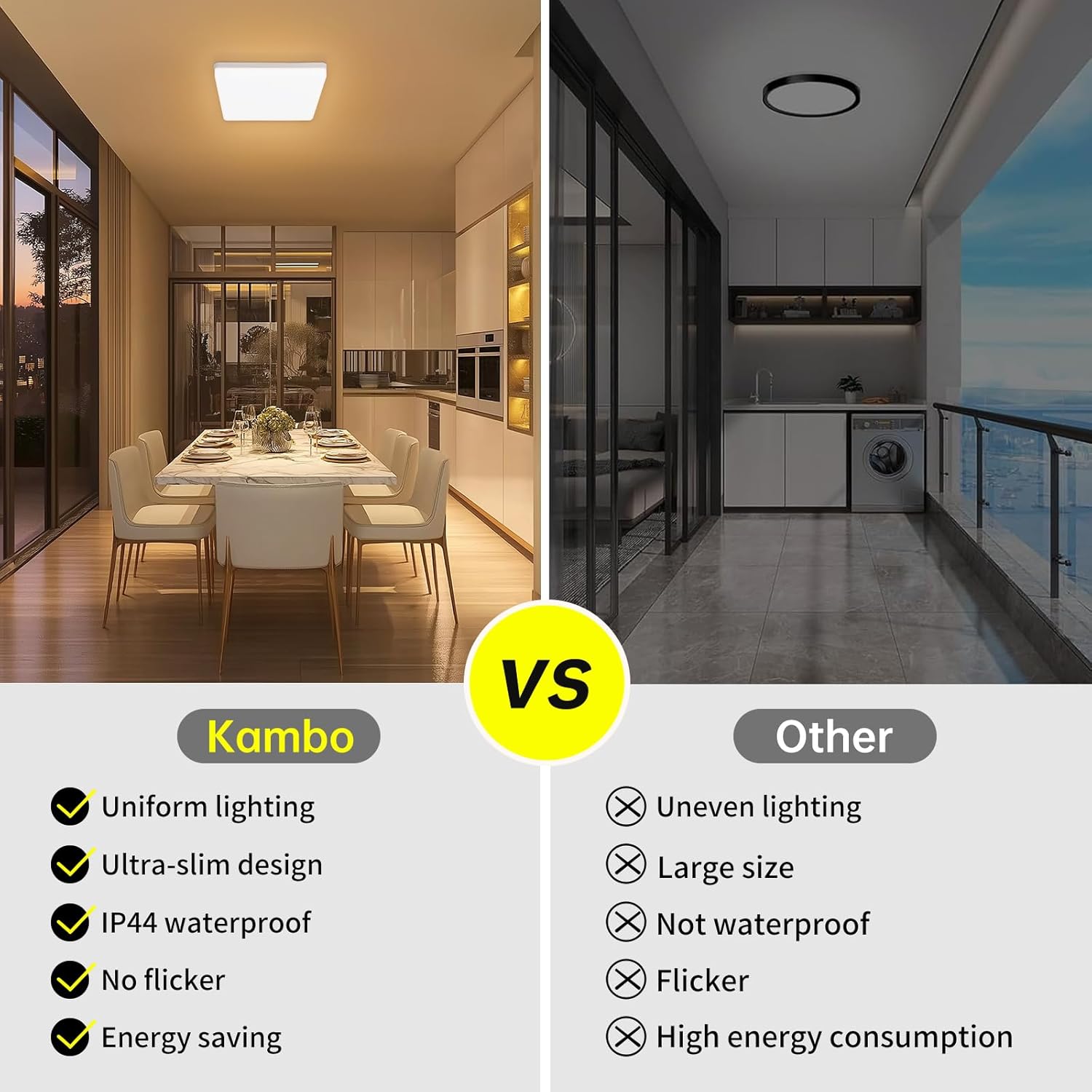 Thumbnail 5 de Kambo LED 48W Plafón 3000K