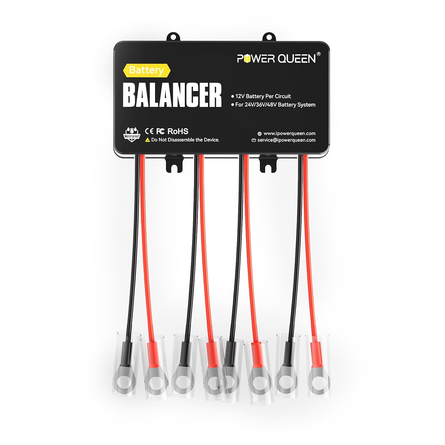 Detalle de Power Queen 48V (4 × 12V) Battery Equalizer for 24V, 36V and 48V Banks