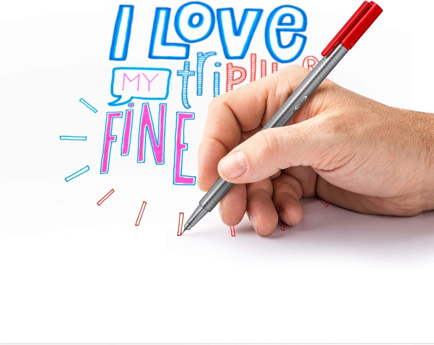 Thumbnail 3 de Staedtler Triplus Fineliner 10 feutres 🖊️