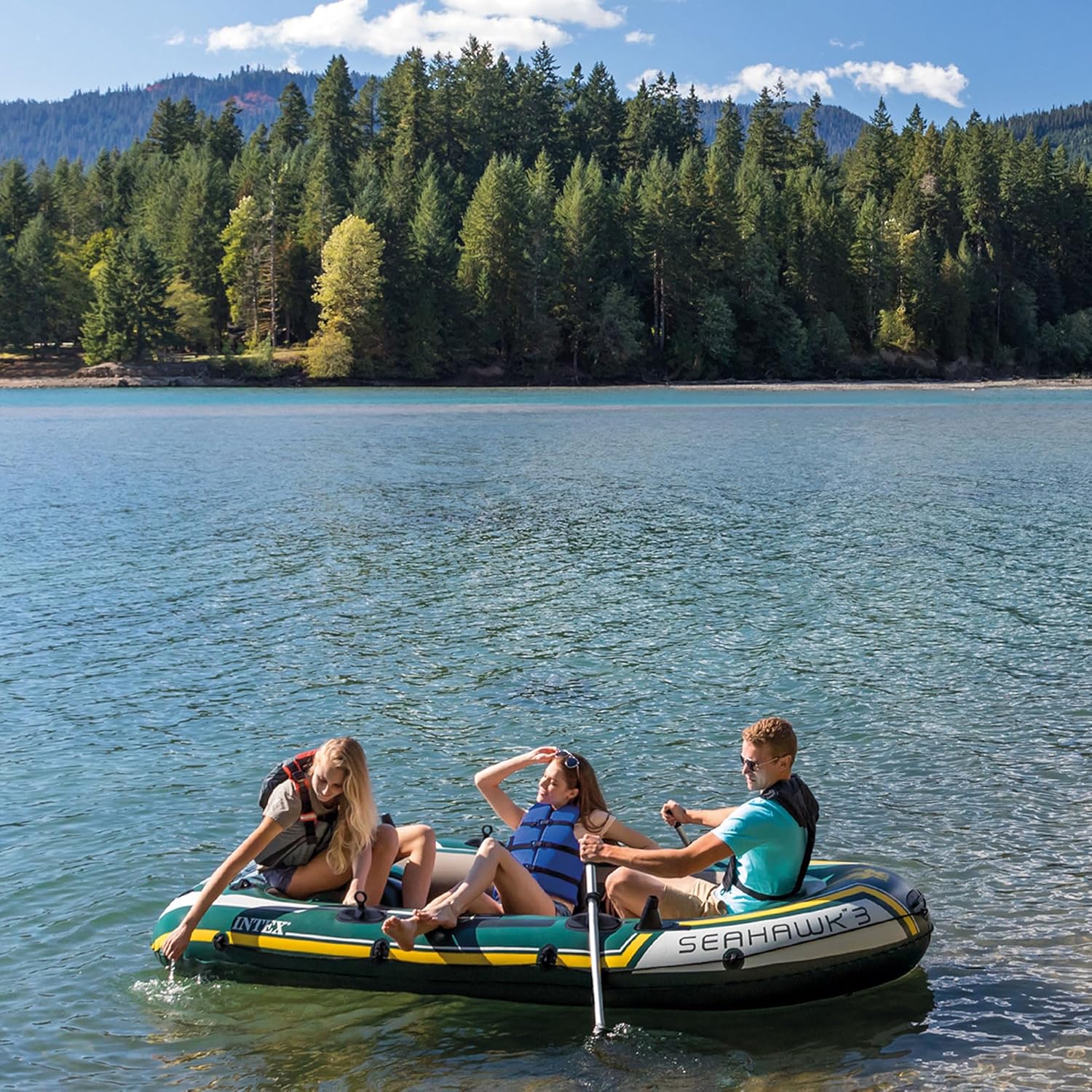 Thumbnail 6 de INTEX Seahawk 2 Inflatable Boat Set 2-person 🚣