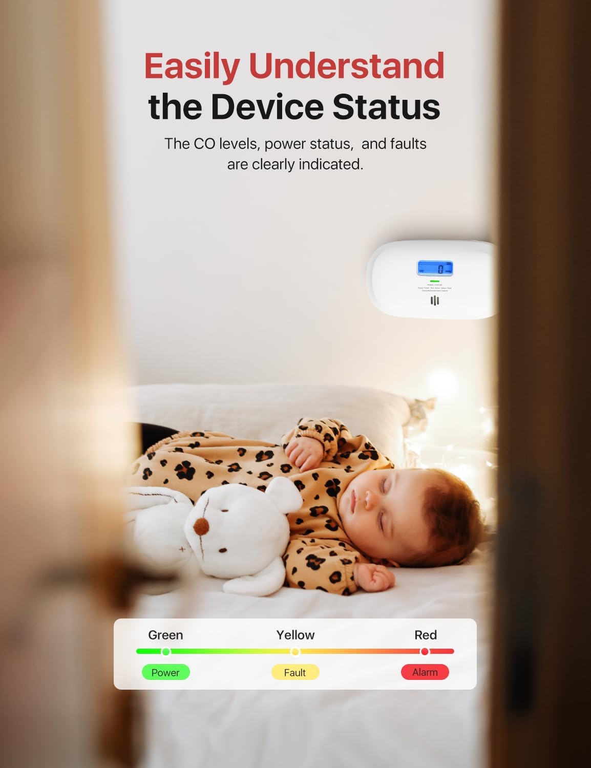 Thumbnail 5 de X-Sense XC0C-SR CO detector 10-year lifespan