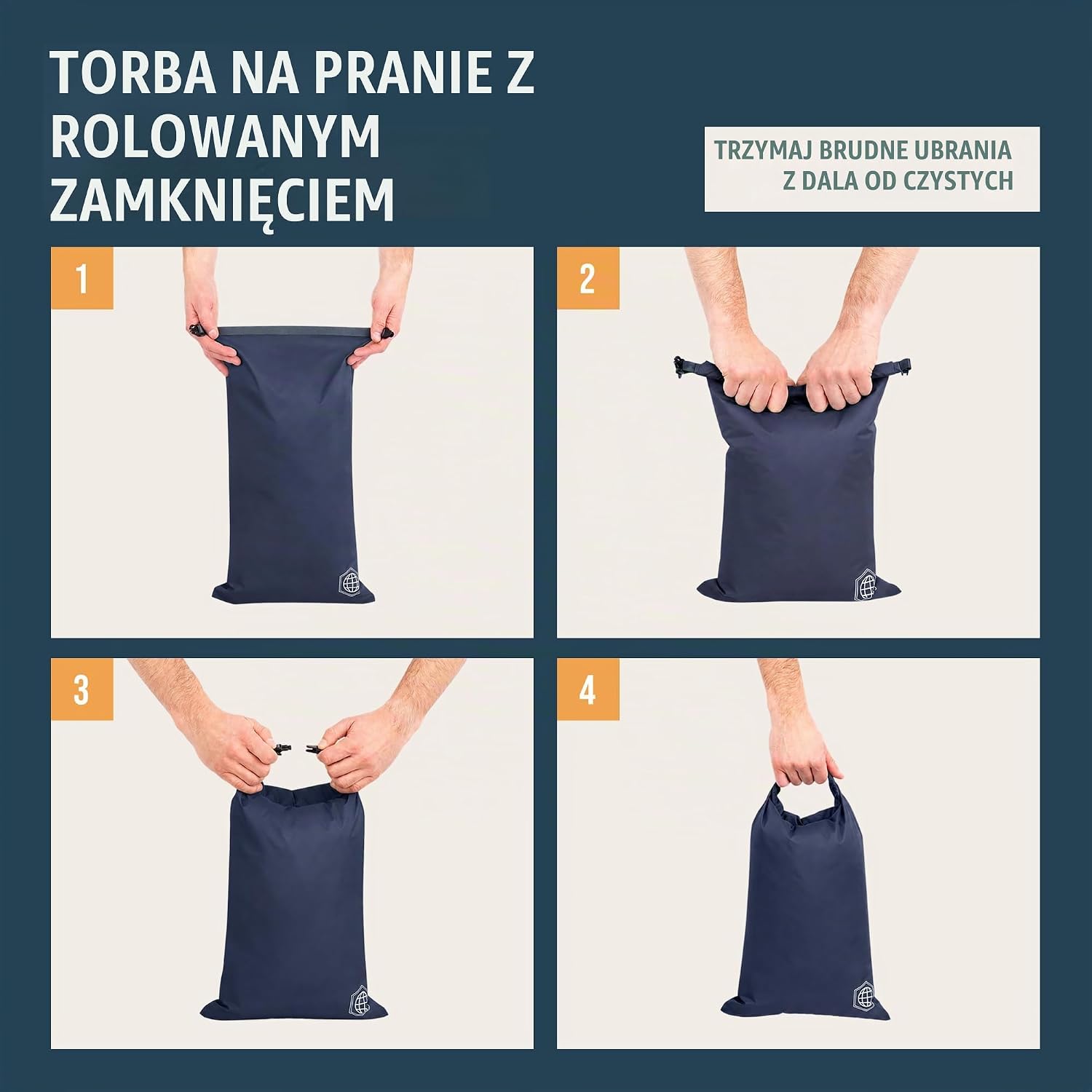 Thumbnail 4 de TRIPPED Travel Gear – 6 kompresyjnych kostek do pakowania, poliuretan, granatowe