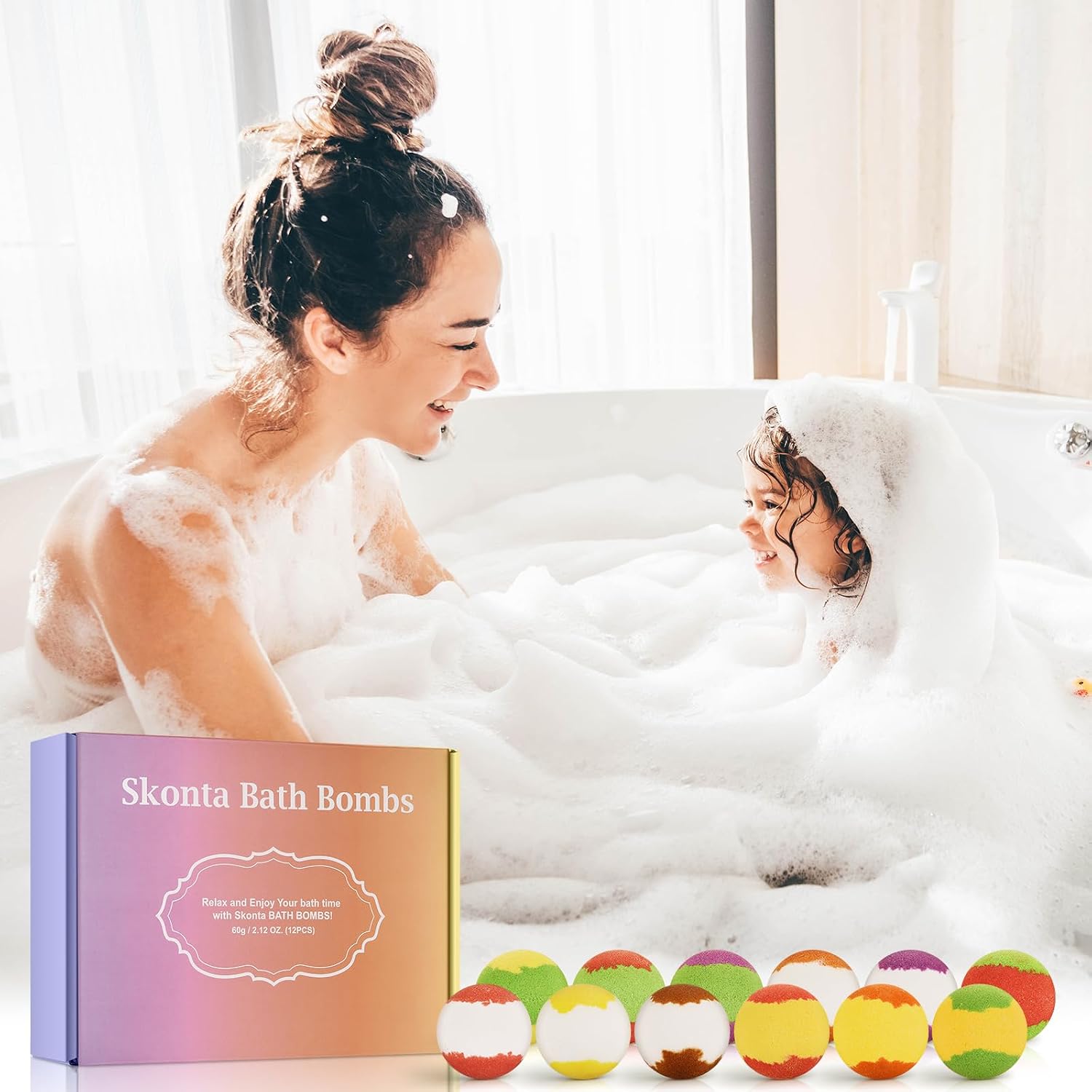 Thumbnail 5 de Skonta Bath Bombs Gift Set 12-piece
