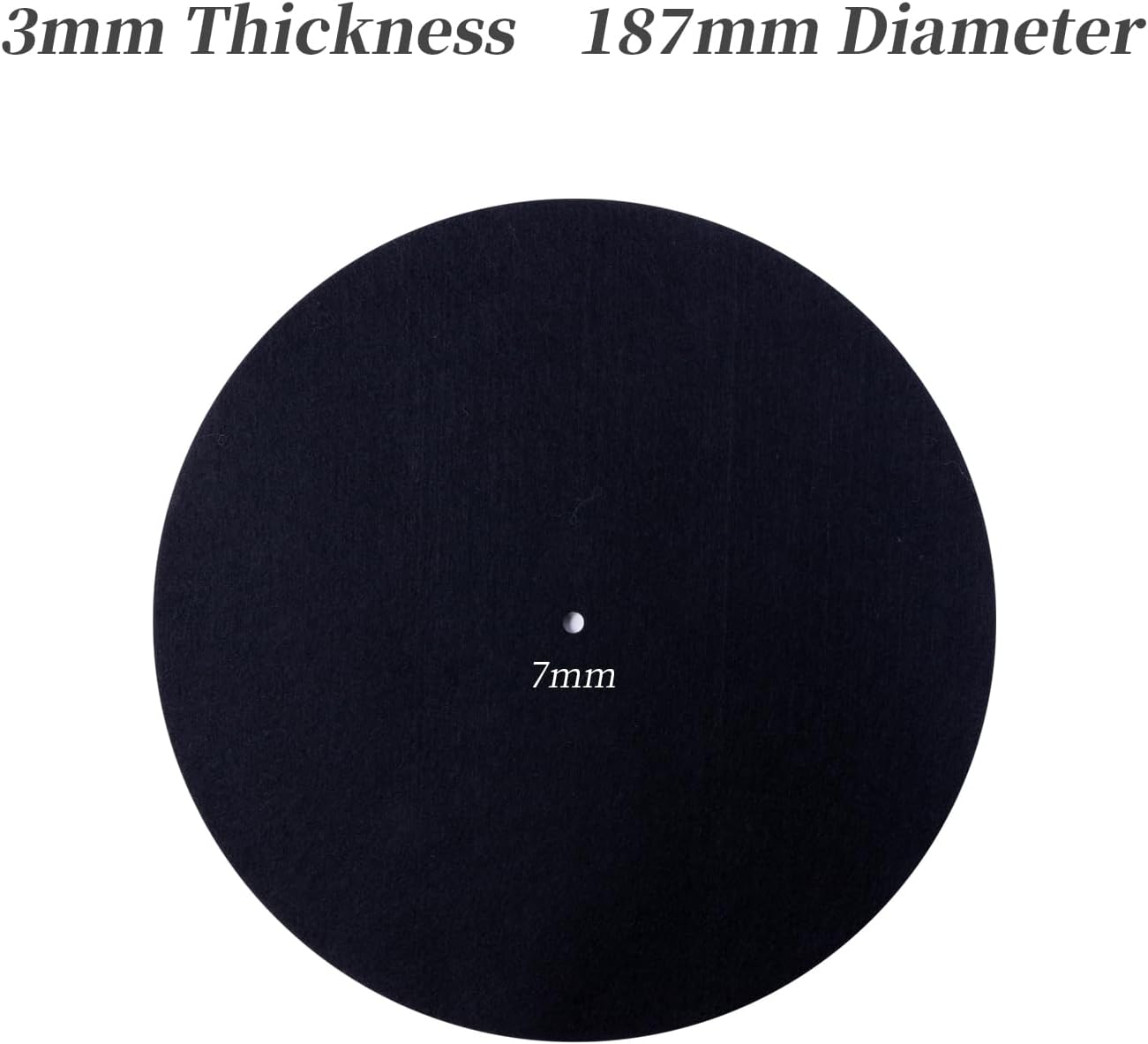 Thumbnail 6 de sdroceRyaM 7-Inch Turntable Slip Mat, 3 mm Polyester Felt