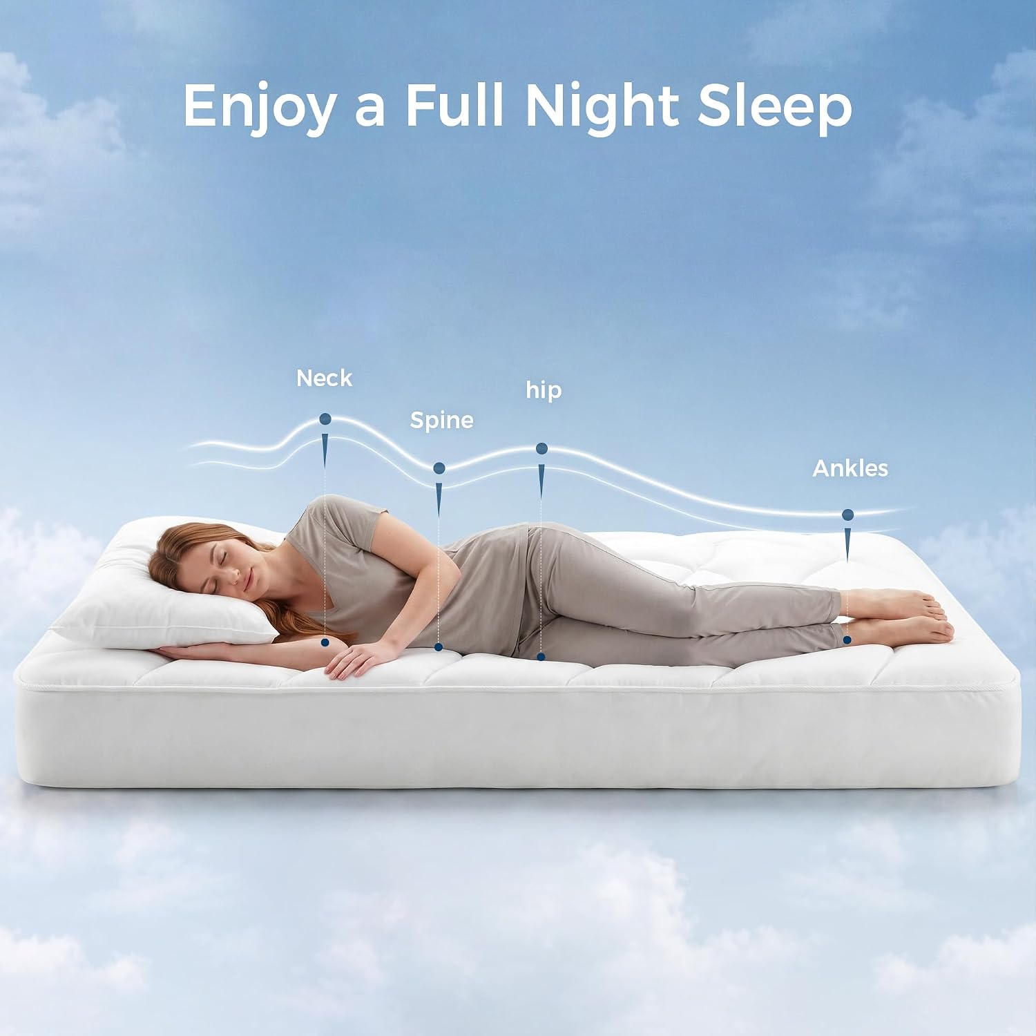 Thumbnail 4 de Waterproof Mattress Pad Twin Size