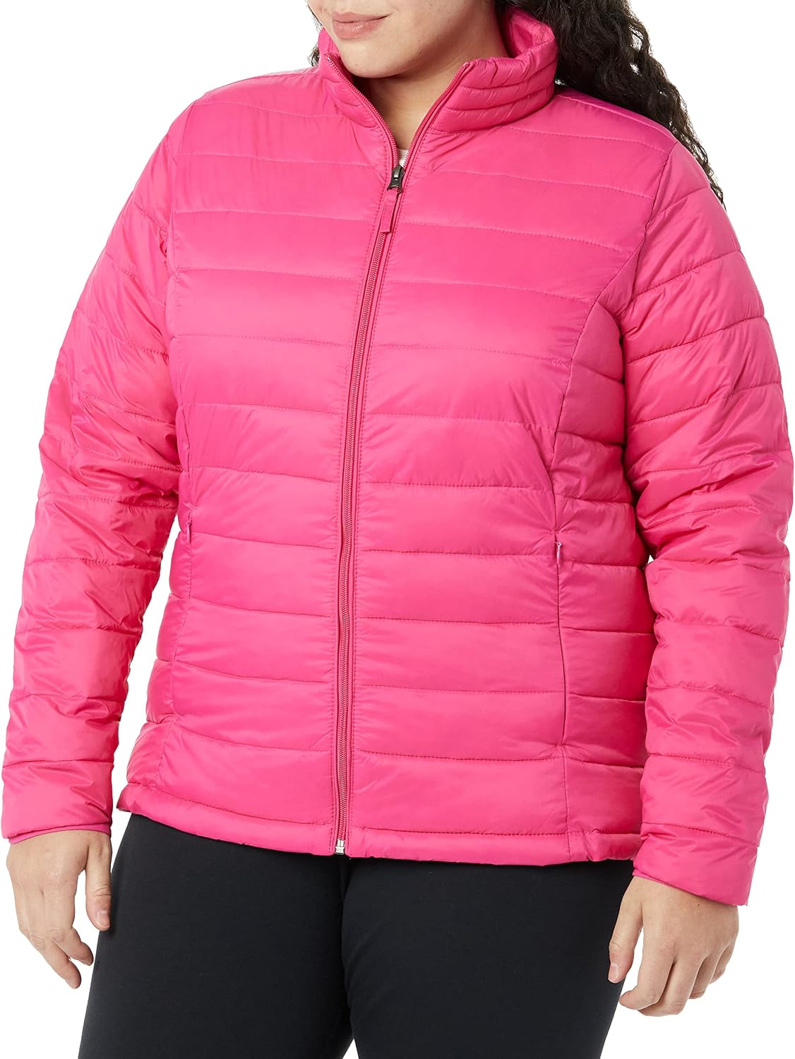 Detalle 2 de Amazon Essentials Damen leichte Steppjacke wasserabweisend, packbar (Daunenjacke für den Übergang)