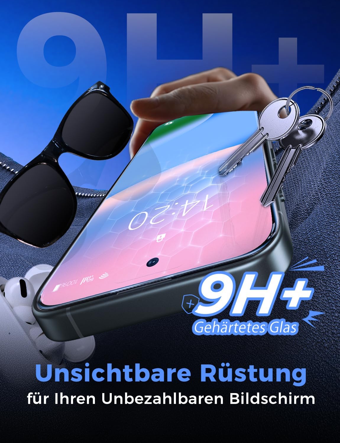 Thumbnail 3 de MAGIC JOHN Schutzglas für Pixel 10/9, 9H