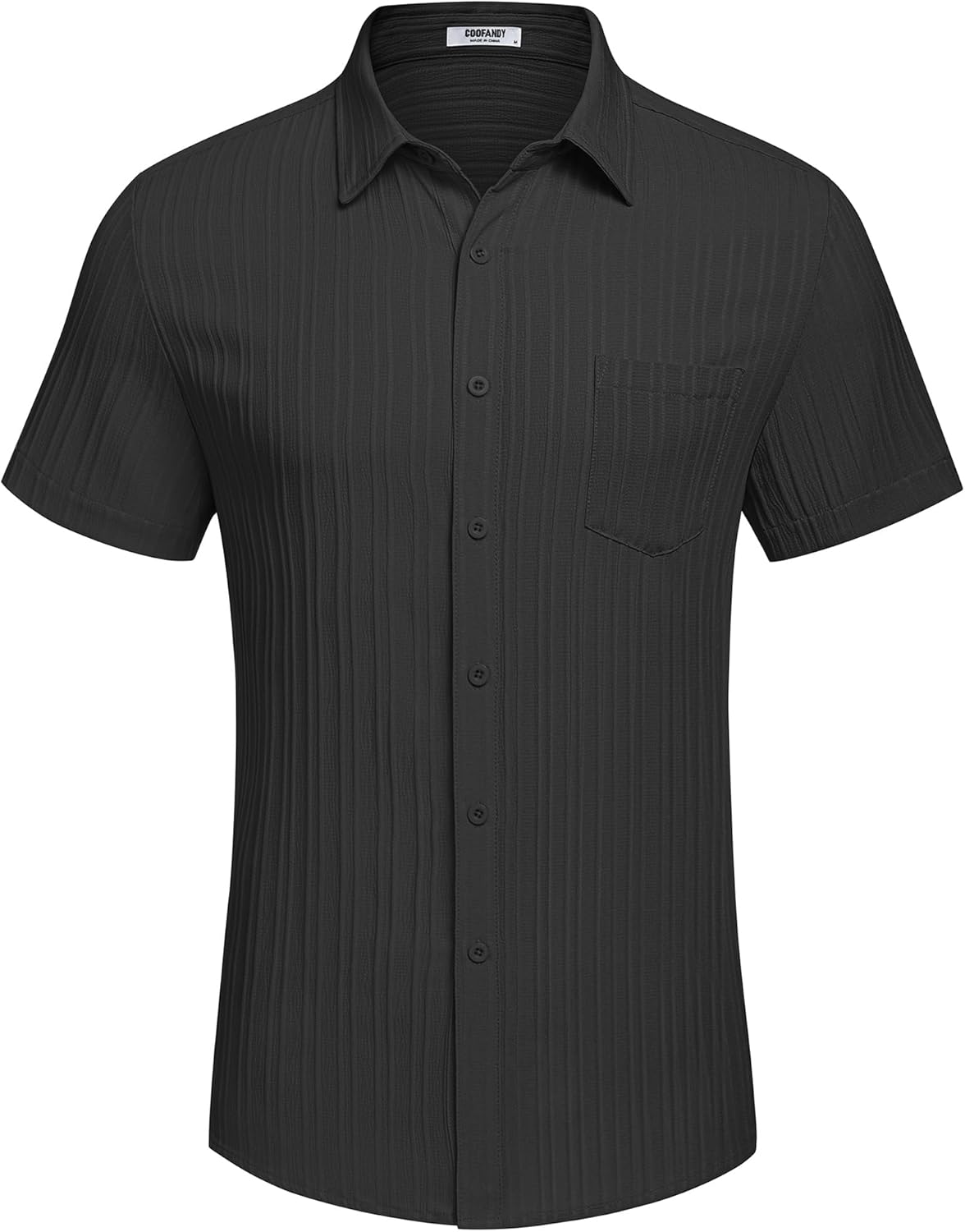 Thumbnail 3 de COOFANDY Casual Short Sleeve Beach Shirt 🌴