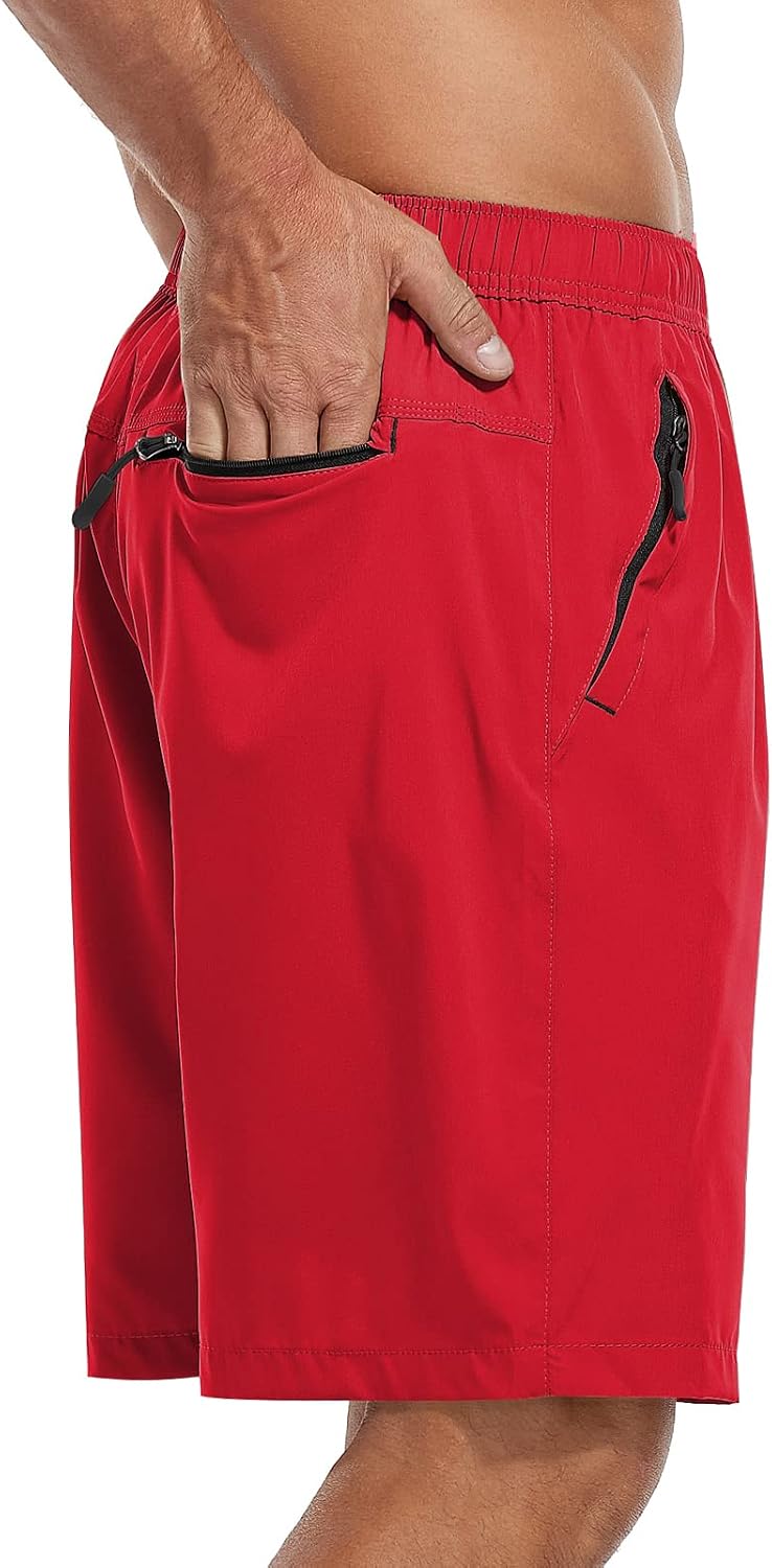 Thumbnail 6 de SPOSULEI Men’s Athletic Hiking Shorts: Water-Resistant Quick-Dry with Zipper Pockets