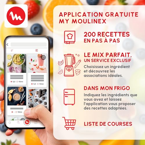 Thumbnail 7 de Moulinex Easy Soup Blender Chauffant 1000W – 1,2 L, 5 programmes