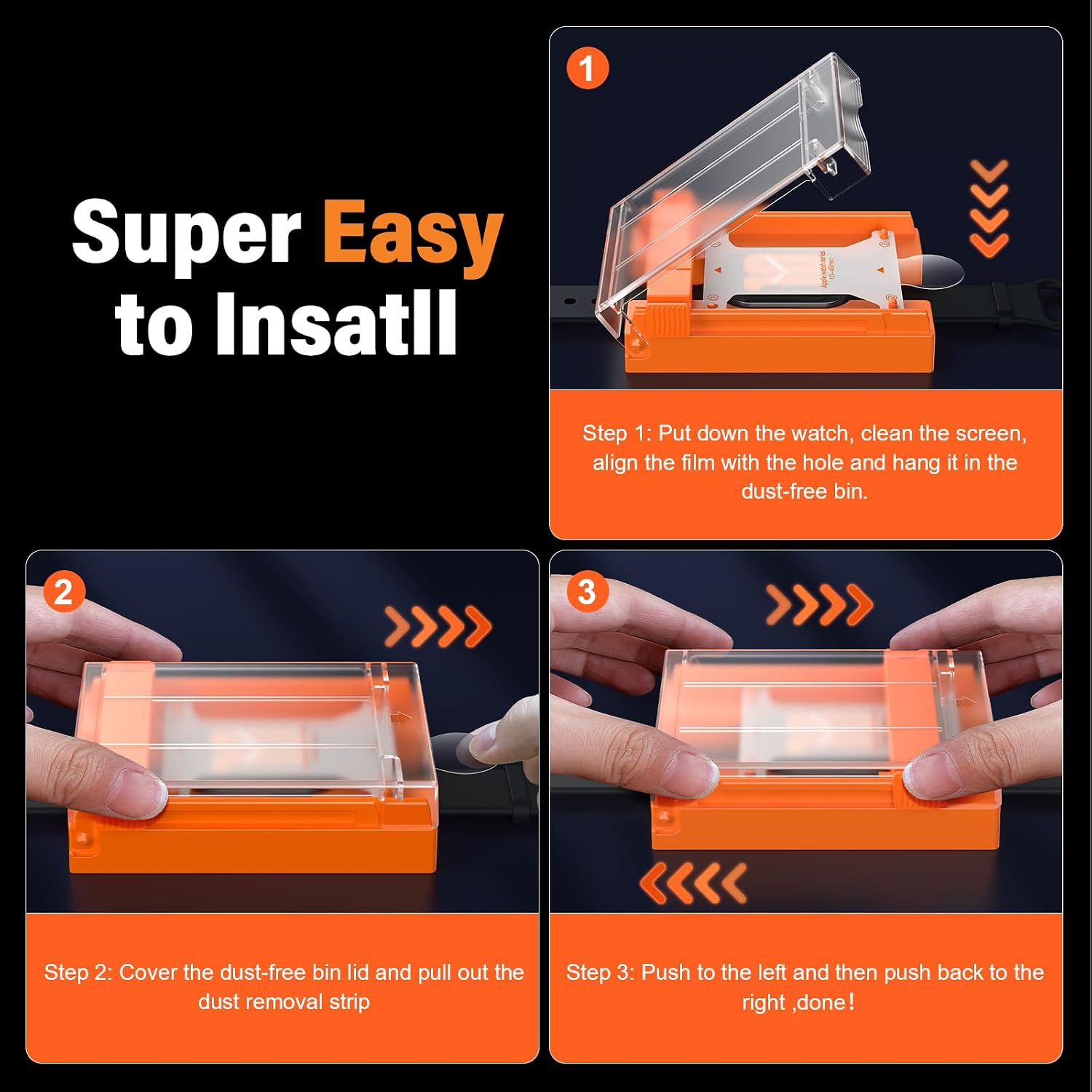 Thumbnail 6 de UniqueMe Apple Watch Series 11/10 46mm screen protector