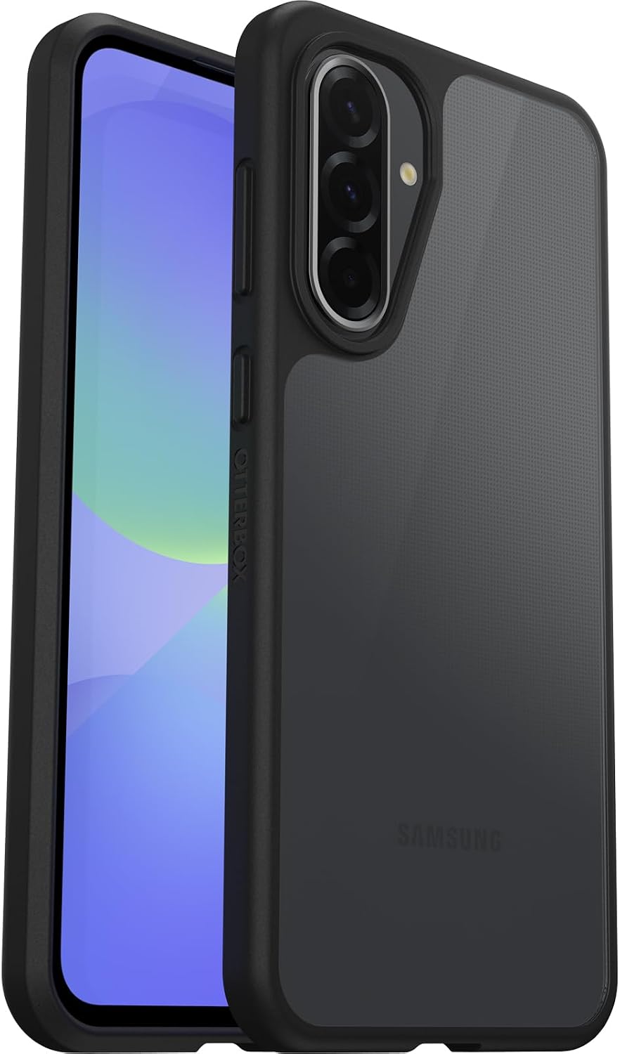 Detalle 2 de OtterBox React Series Coque pour Galaxy A37 5G – Anti-choc, Ultra-mince, Noir