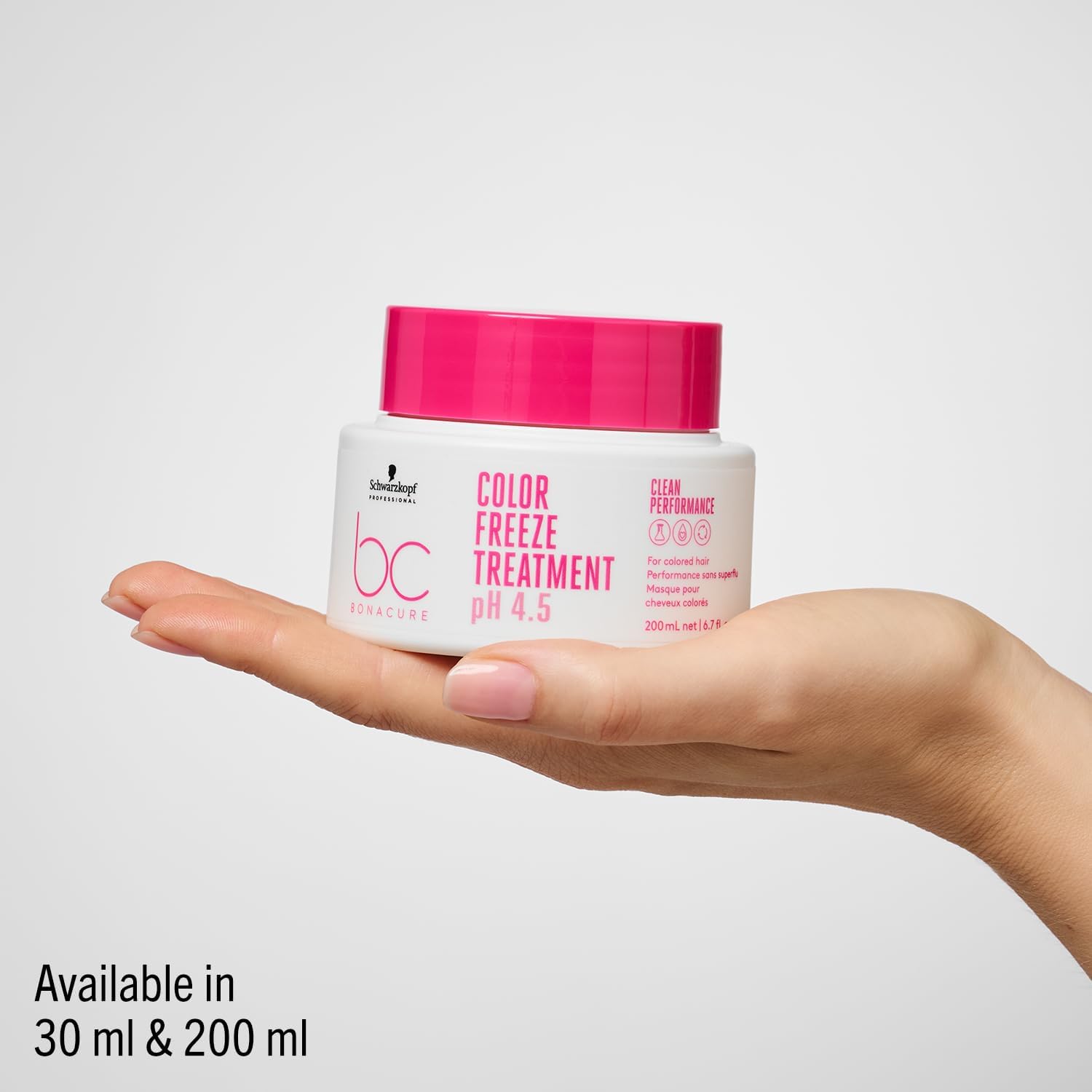 Thumbnail 1 de Schwarzkopf Professional Bonacure Color Freeze Treatment Creamy Hair Mask (pH 4.5) for Coloured Hair, 200 ml