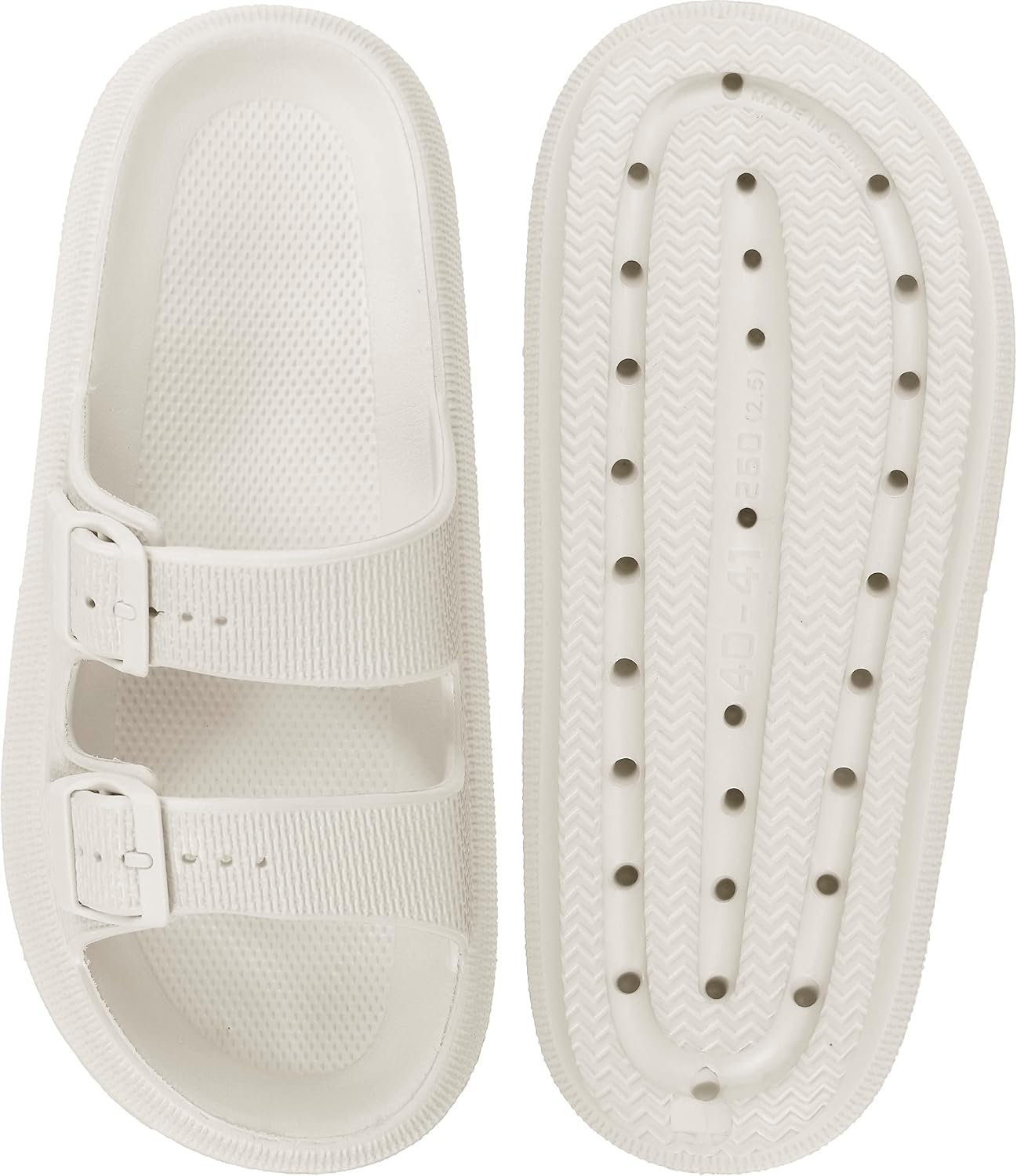 Thumbnail 5 de Weweya Pillow Slippers EVA Double-Buckle Adjustable Slides