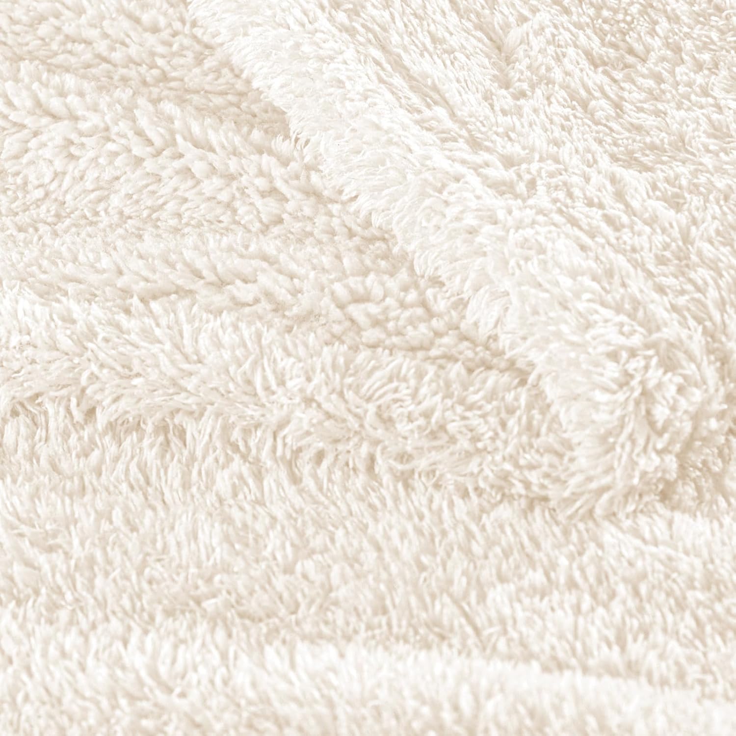 Detalle de Exclusivo Plaid Plaid Couverture Polaire 130x150 cm — Blanc, douceur et chaleur pour canapé ou lit