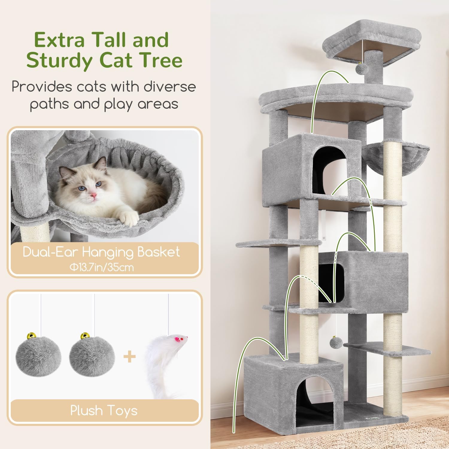 Detalle de Globlazer Cat Tree S80