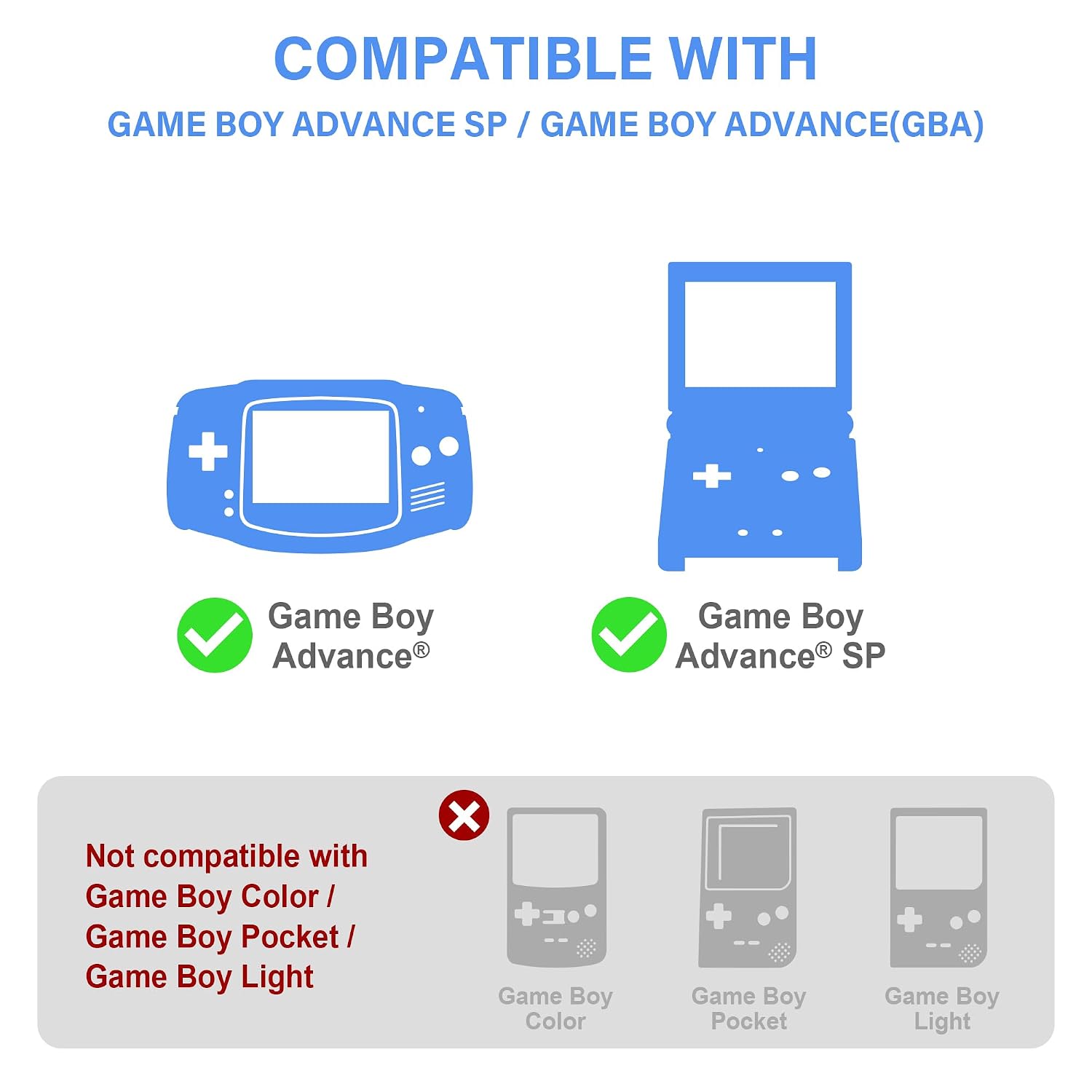 Detalle de Tomee M04075 2-Player Game Link Cable for GBA and GBA SP, 5 ft.