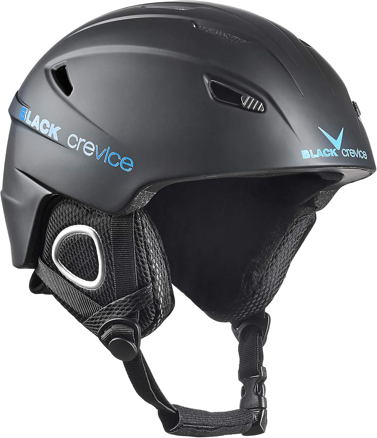 Detalle de Casque de ski Black Crevice Kitzbühel Noir/Bleu — Taille L