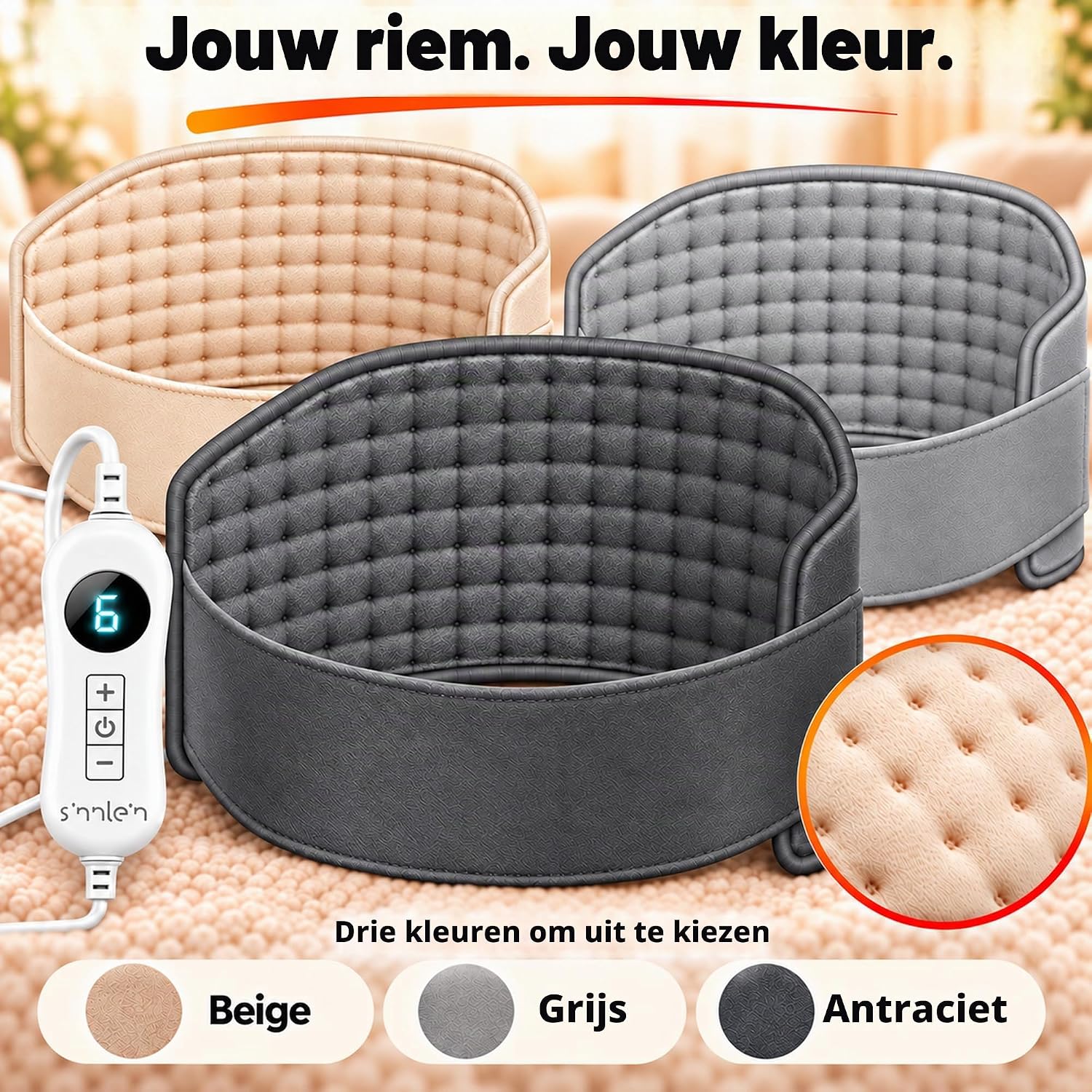 Thumbnail 6 de sinnlein Heizkissen Bauch voor rug en buik, 3 warmtestanden