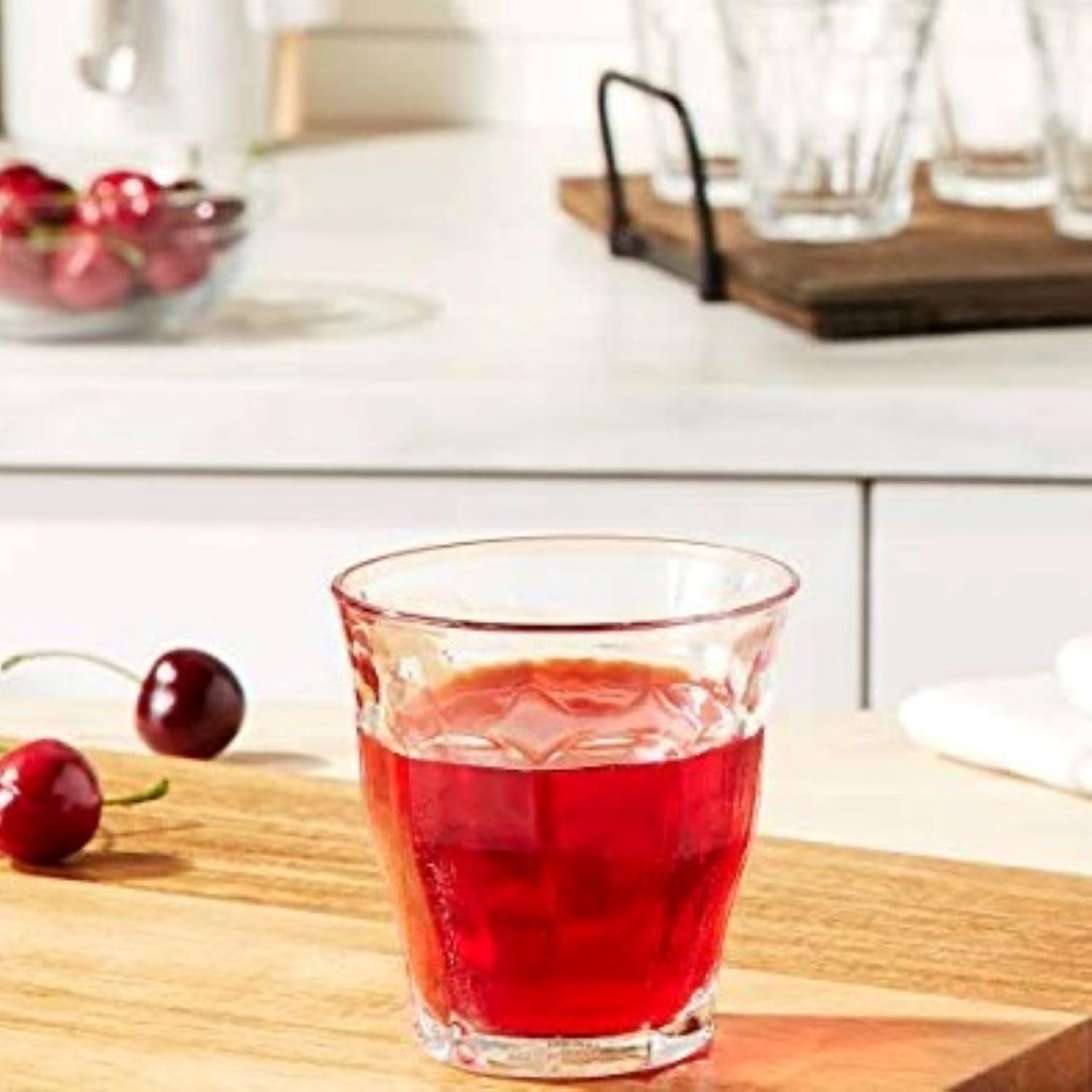 Detalle de Duralex 1025AB06/6 Picardie Water Glasses (6-pack) 130ml — Classic durability, everyday clarity