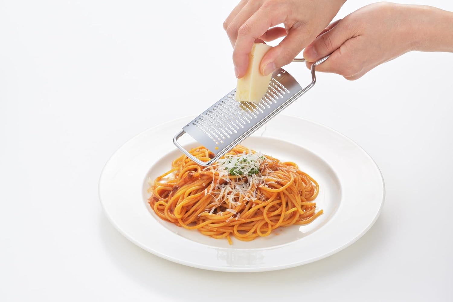 Detalle de 下村工業 プログレード PG-664 オールステンレスチーズおろし 食洗機対応・エッチング加工