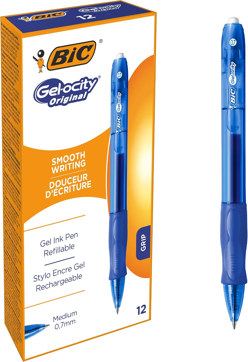 Detalle de BIC Gel-ocity Stylos gel 12 ✒